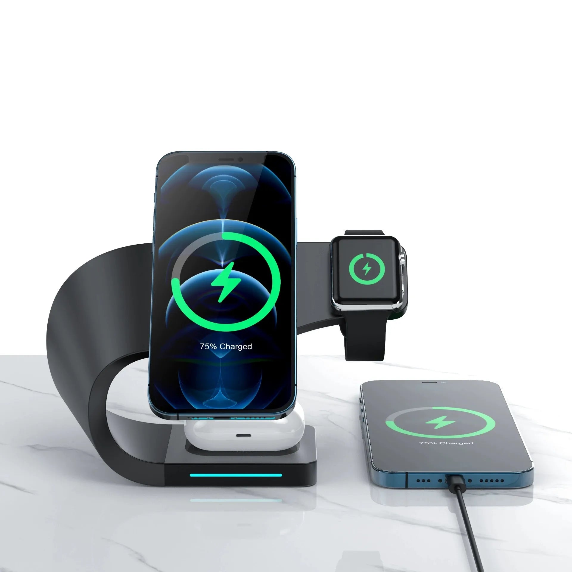 4-in-1 Magnetic Wireless Charging Stand