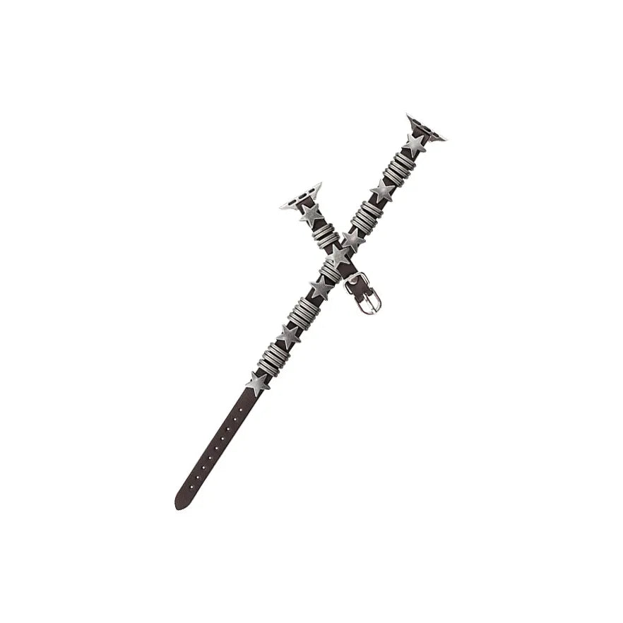 Apple Watch Leather Strap | Double Tour Stars