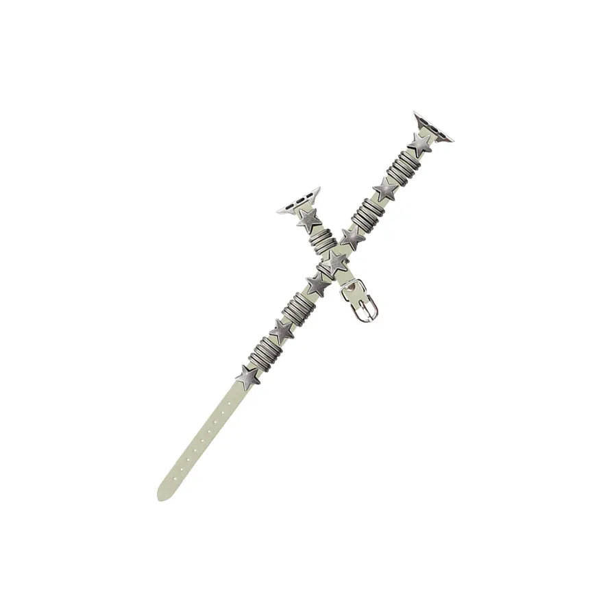 Apple Watch Leather Strap | Double Tour Stars