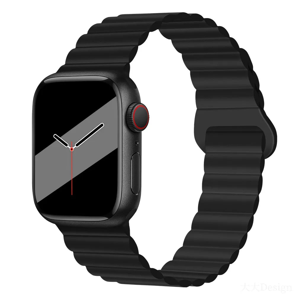 Apple Watch Magnetic Silicone Loop