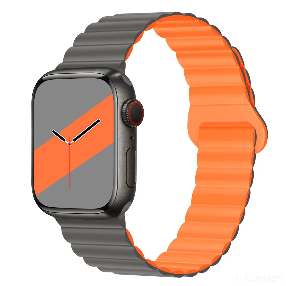 Apple Watch Magnetic Silicone Loop