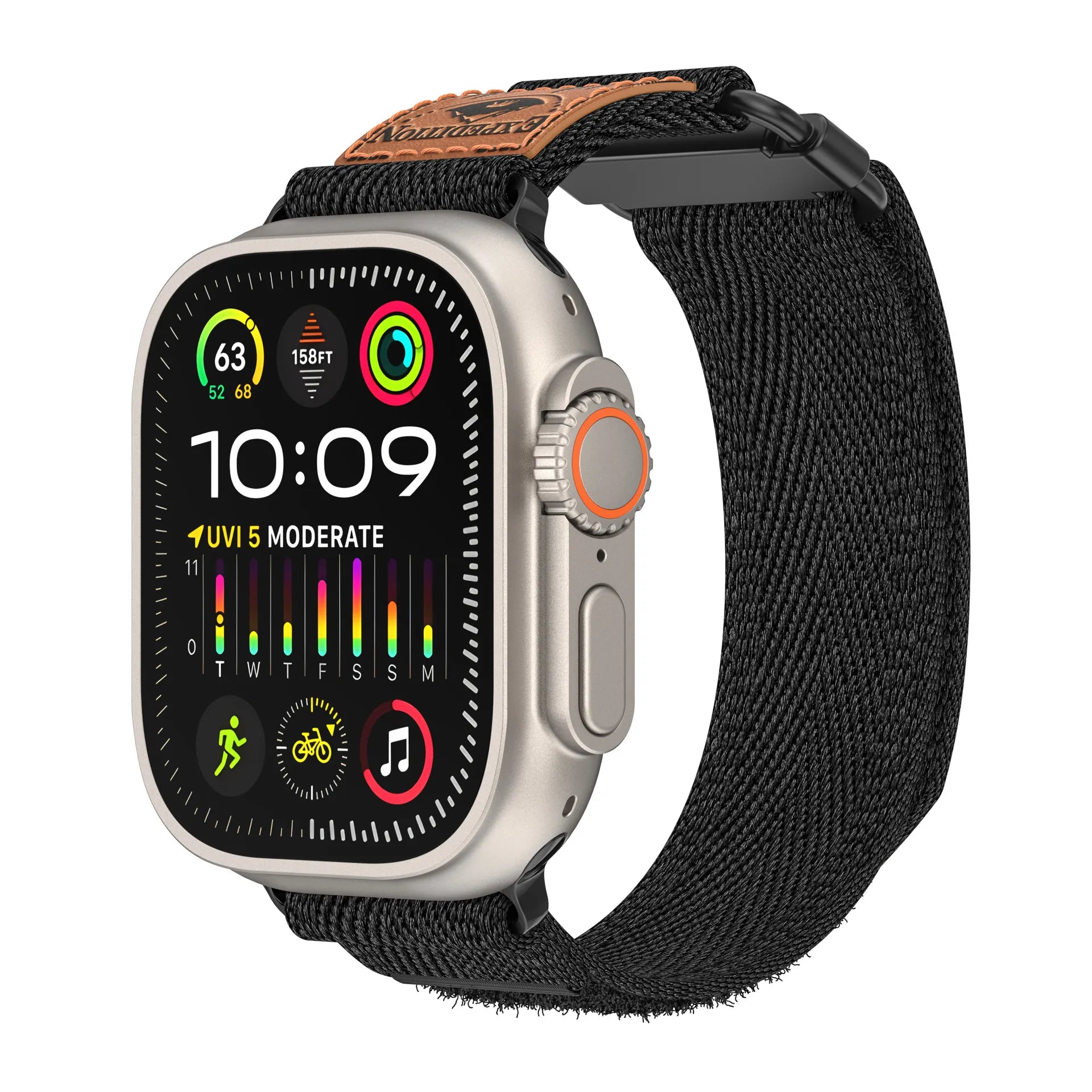 Apple Watch Nylon Band#color_black