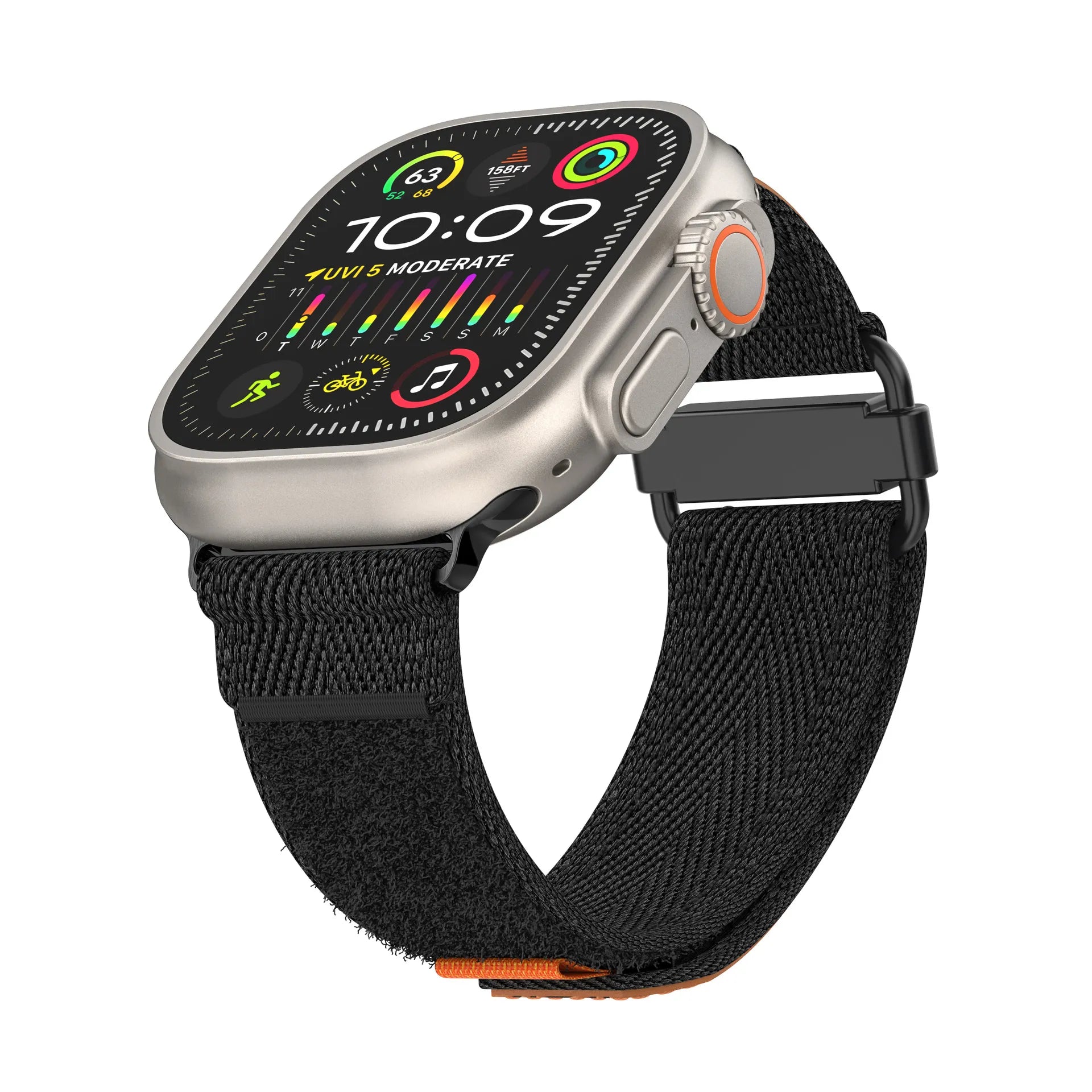 Apple Watch Nylon Band#color_black