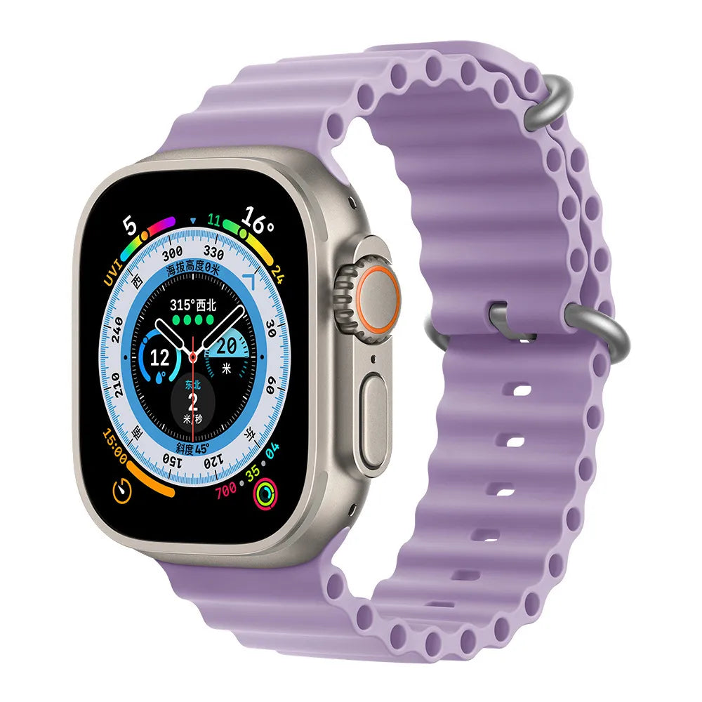 Apple Watch ocean band - light purple