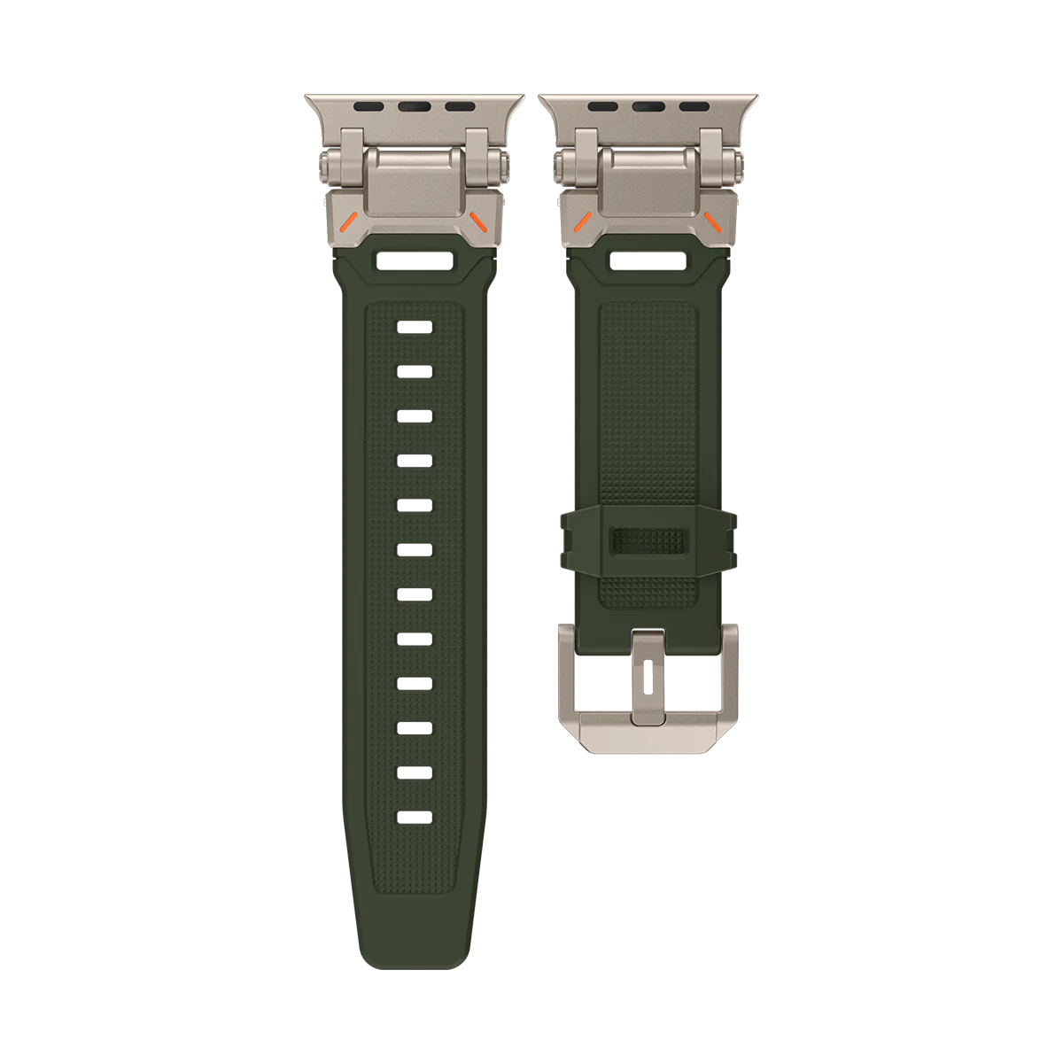 Apple Watch Ultra mech band#color_titanium green