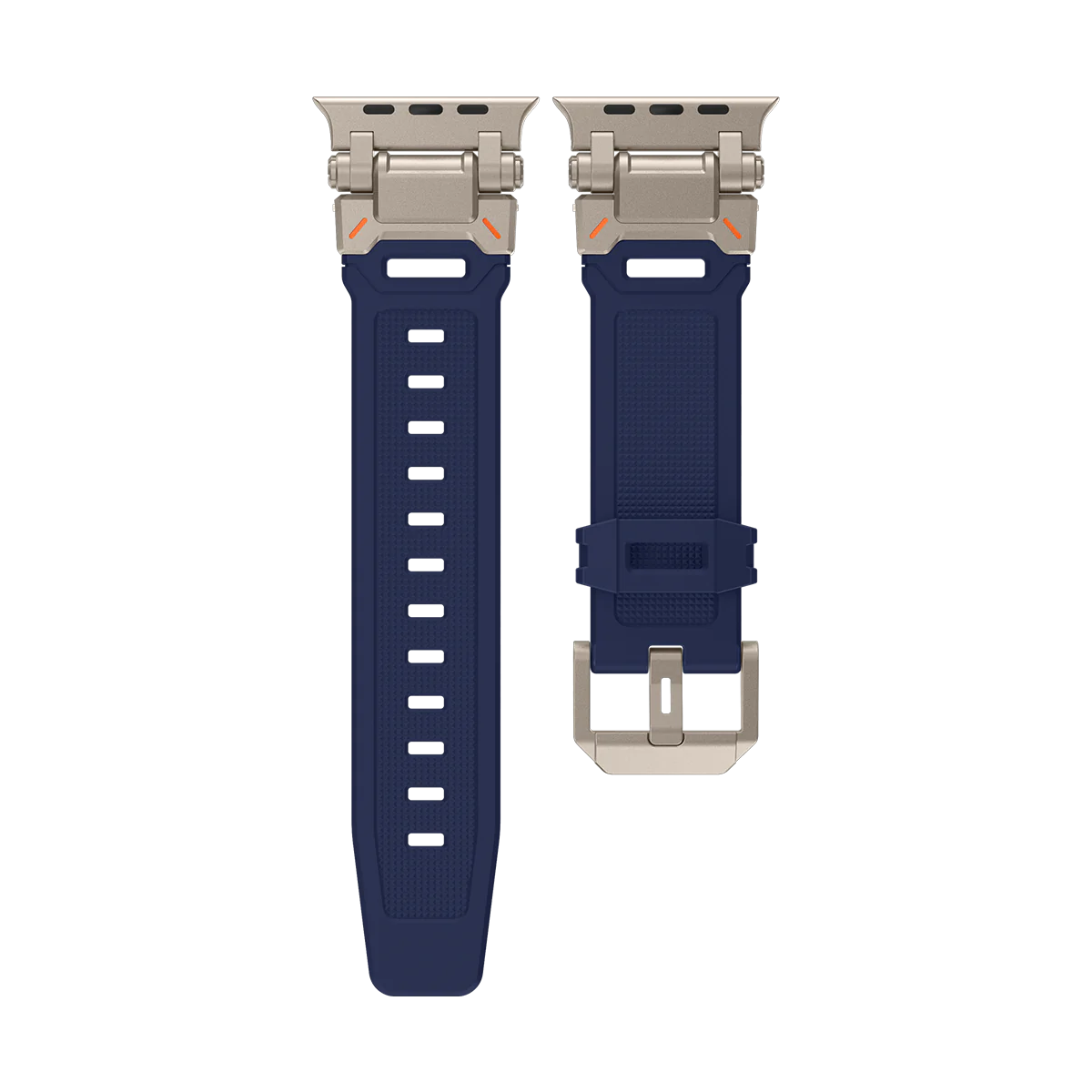 Apple Watch Ultra mech band#color_titanium navy blue