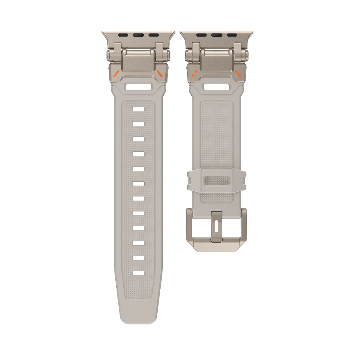 Apple Watch Ultra mech band#color_titanium starlight