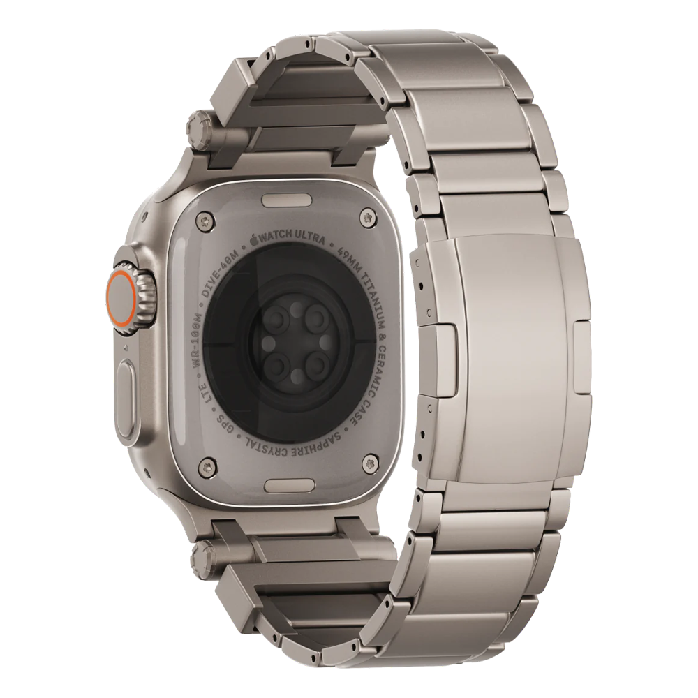Apple Watch Ultra mech band#color_titanium