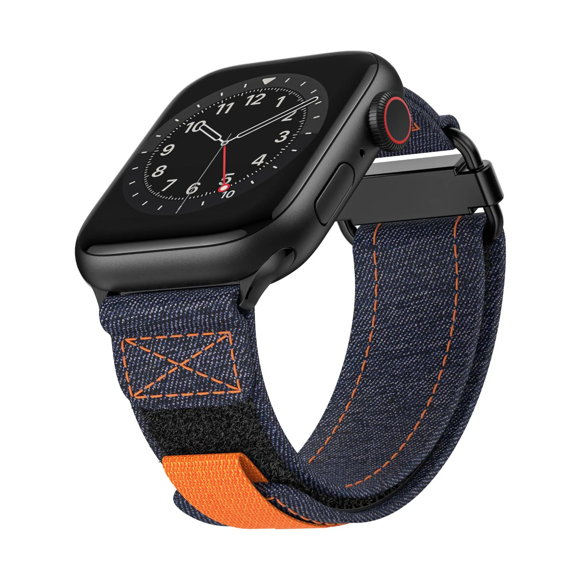 Apple Watch canvas band#color_denim black