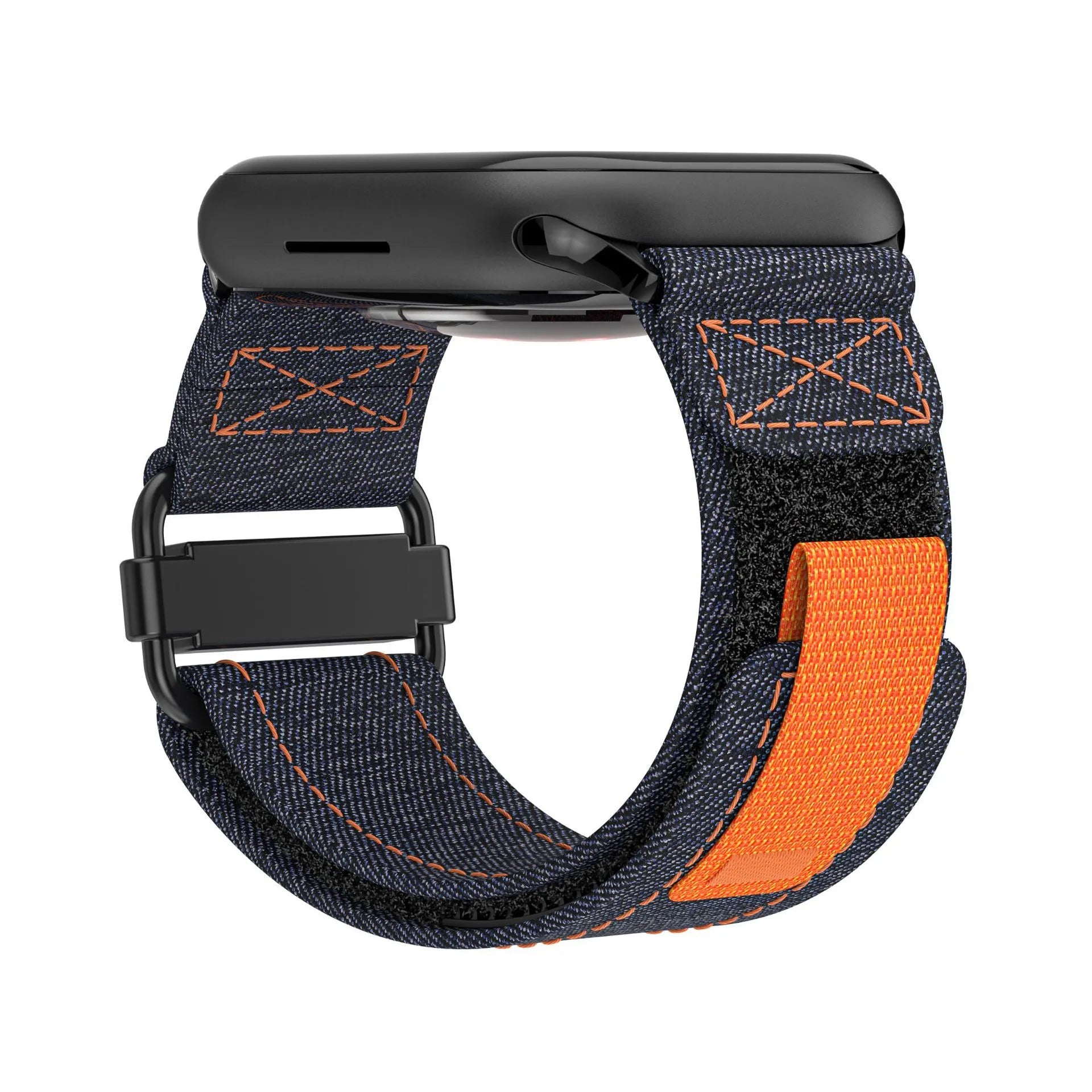 Apple Watch canvas band#color_denim black