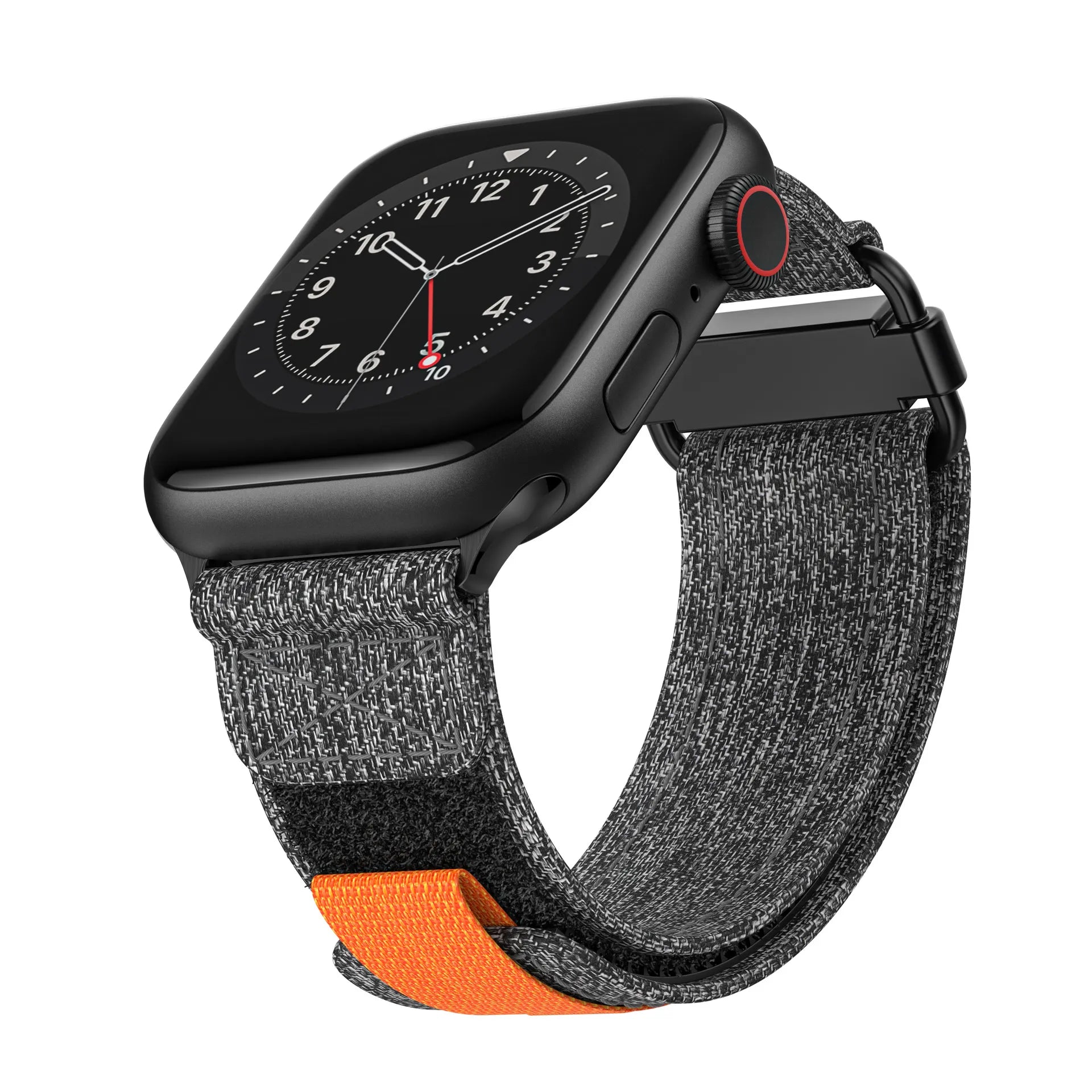 Apple Watch canvas band#color_black gray