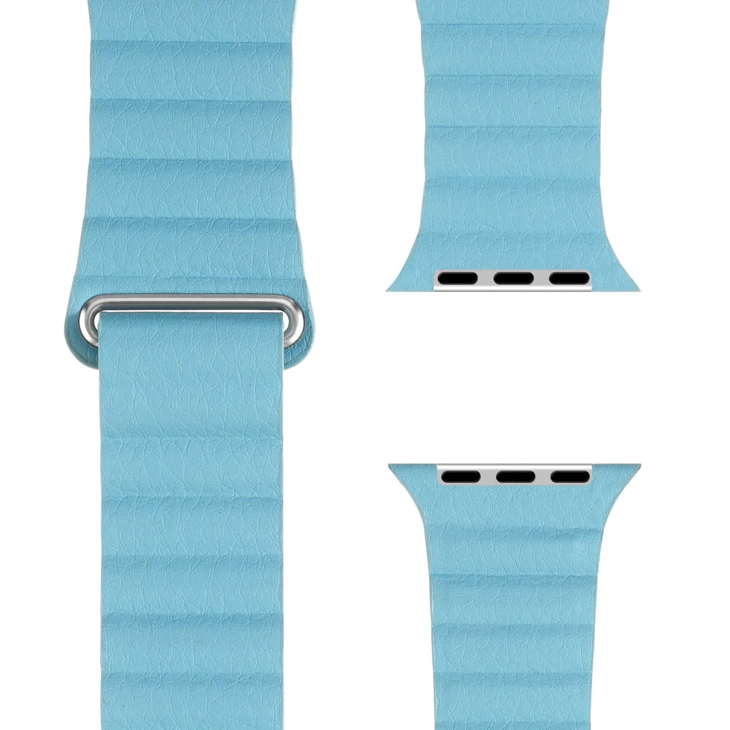 Apple Watch magnetic leather loop#color_sky blue