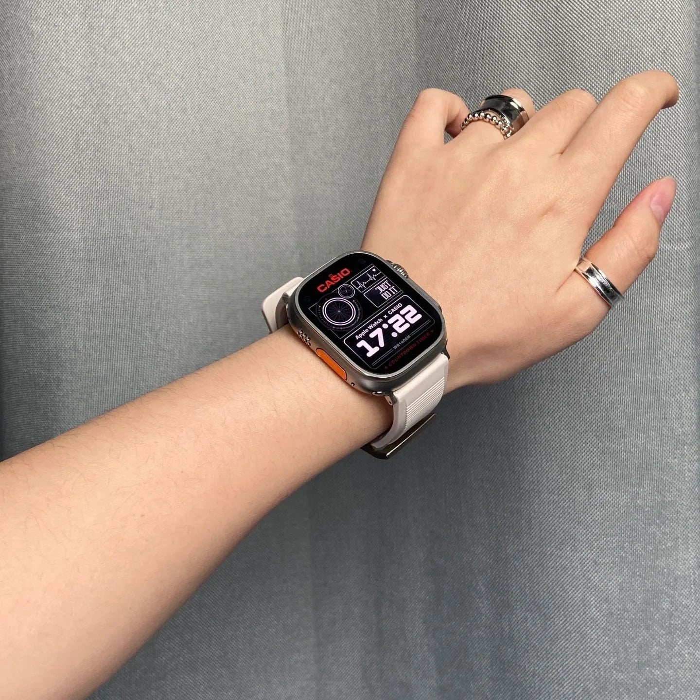 Apple Watch rugged band#color_starlight