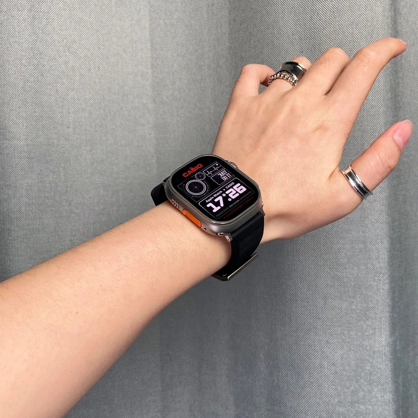 Apple Watch rugged band#color_black