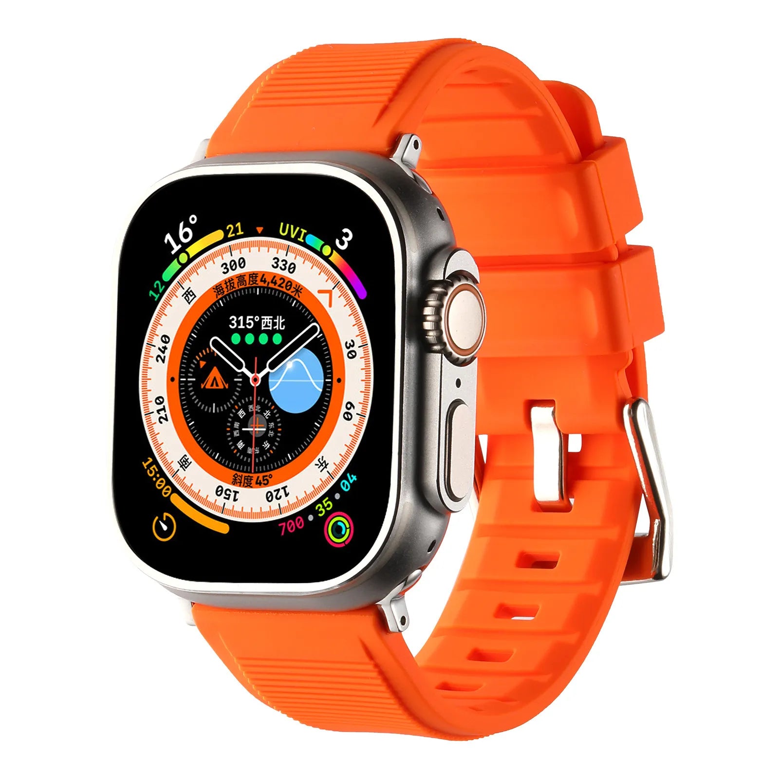 Apple Watch rugged band#color_orange