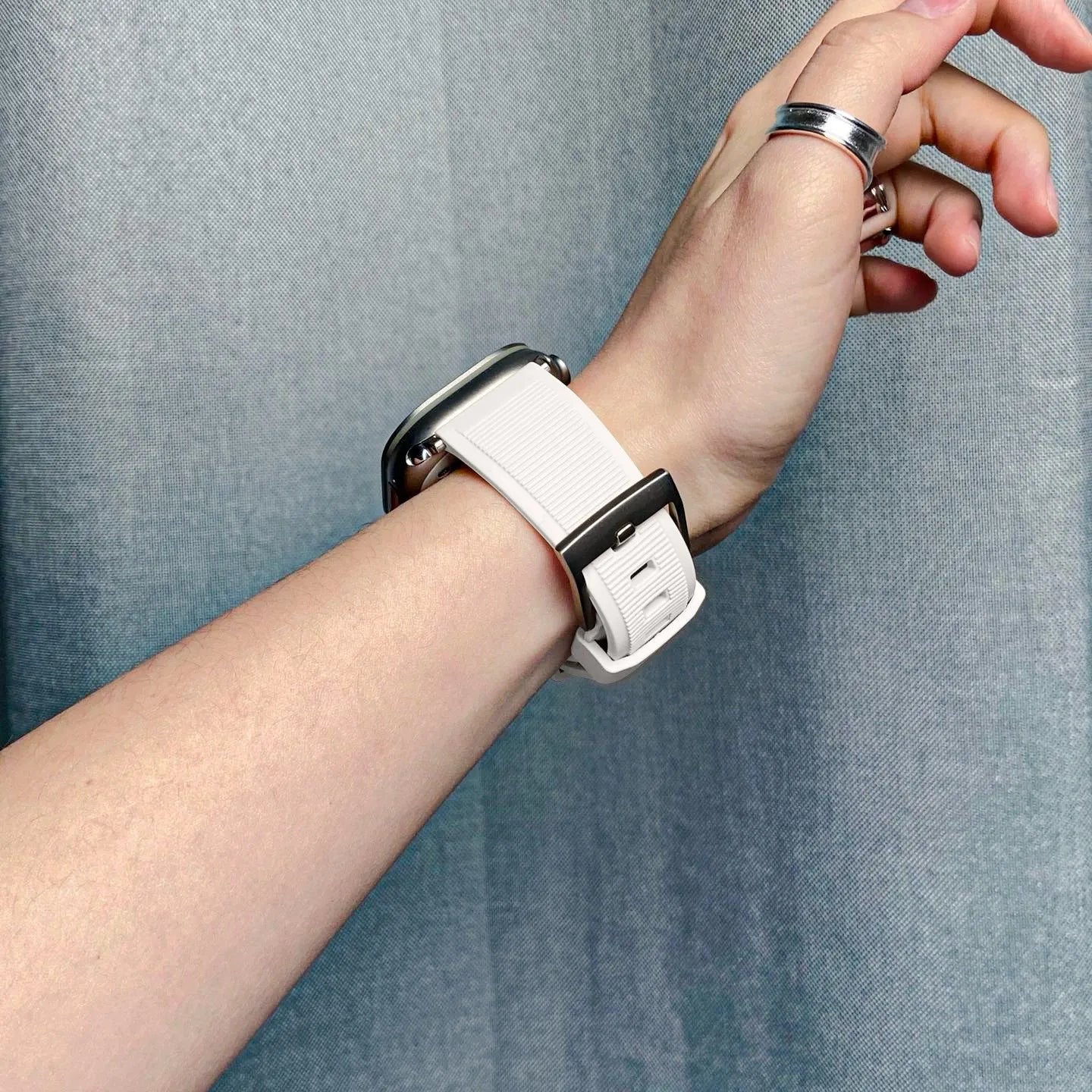 Apple Watch rugged band#color_white