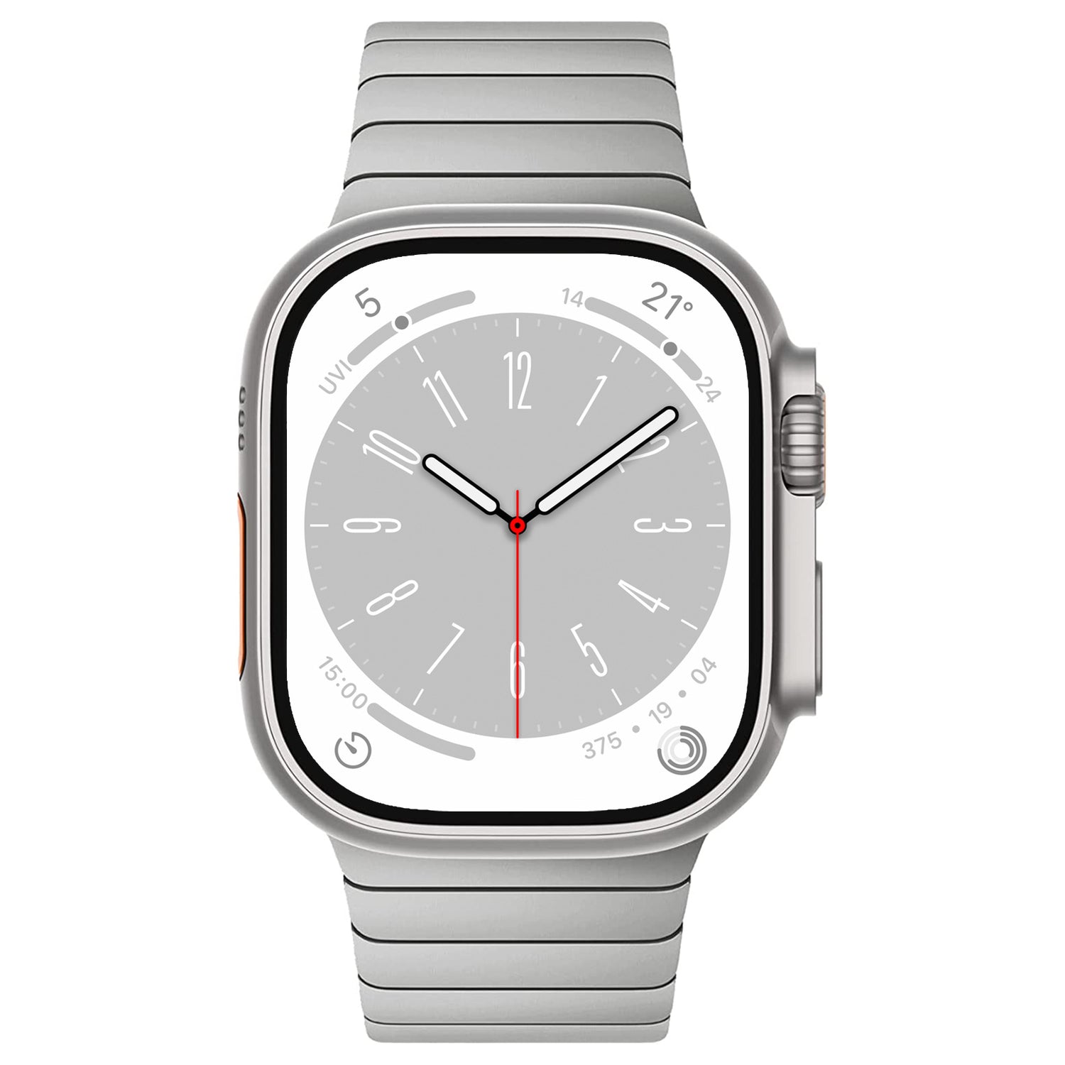 Apple Watch steel band#color_silver