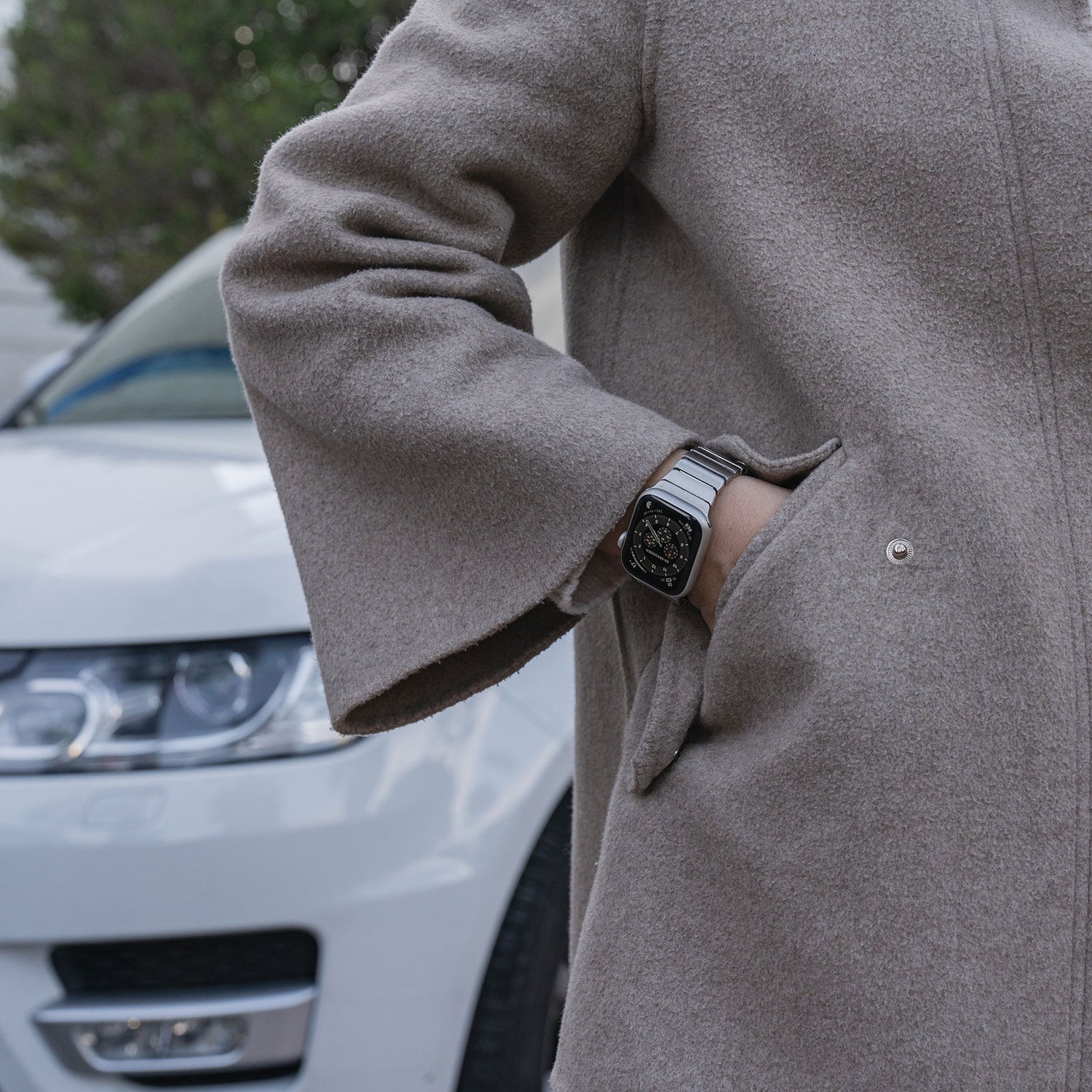 Apple Watch steel band#color_silver