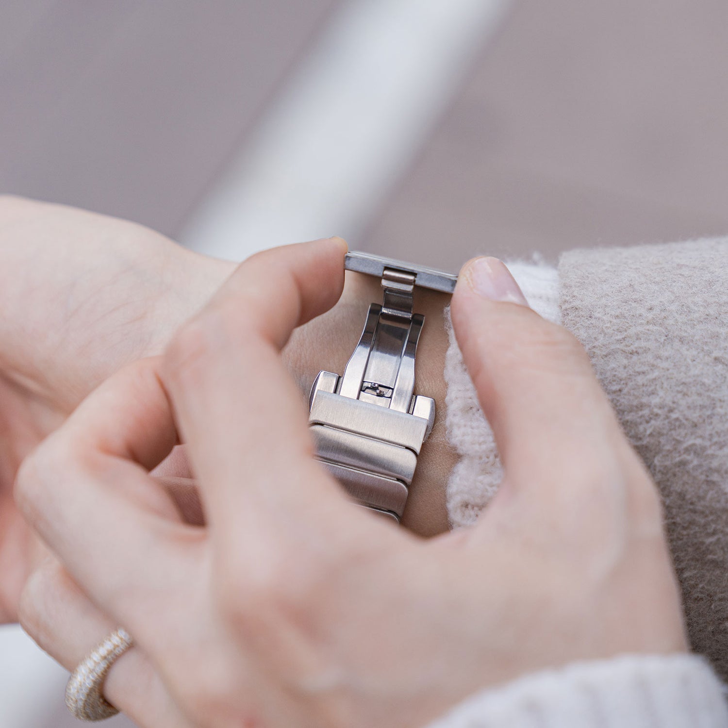 Apple Watch steel band#color_silver