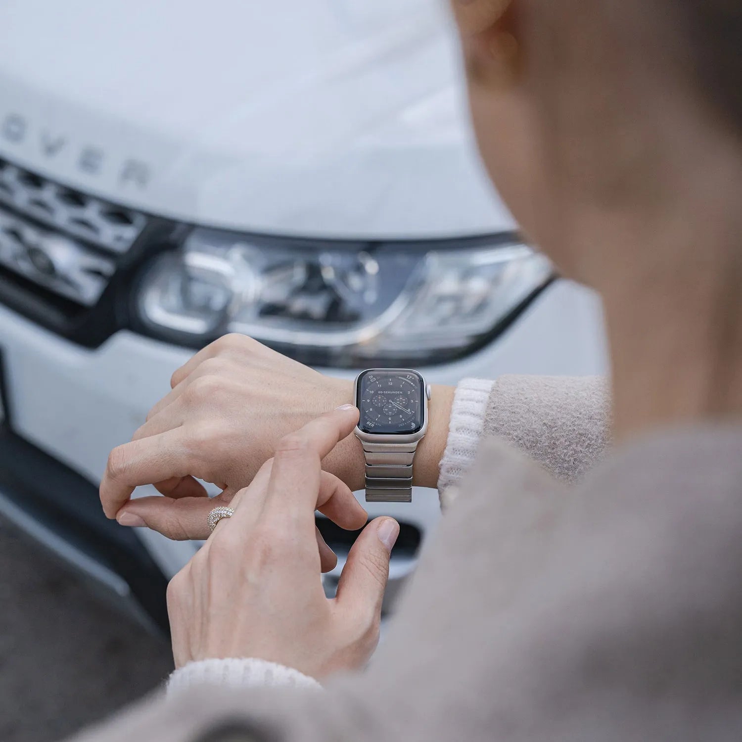 Apple Watch steel band#color_silver