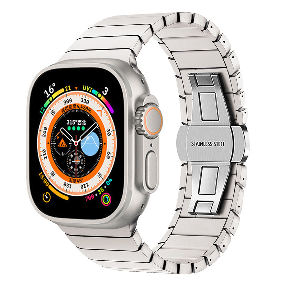 Apple Watch steel band#color_titanium