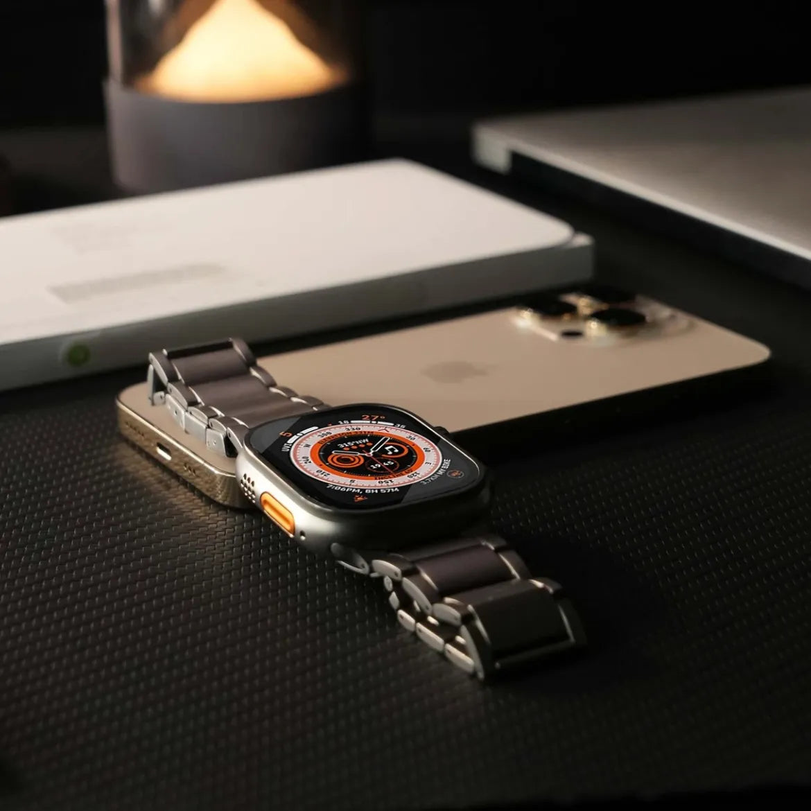 Titanium Apple Watch band