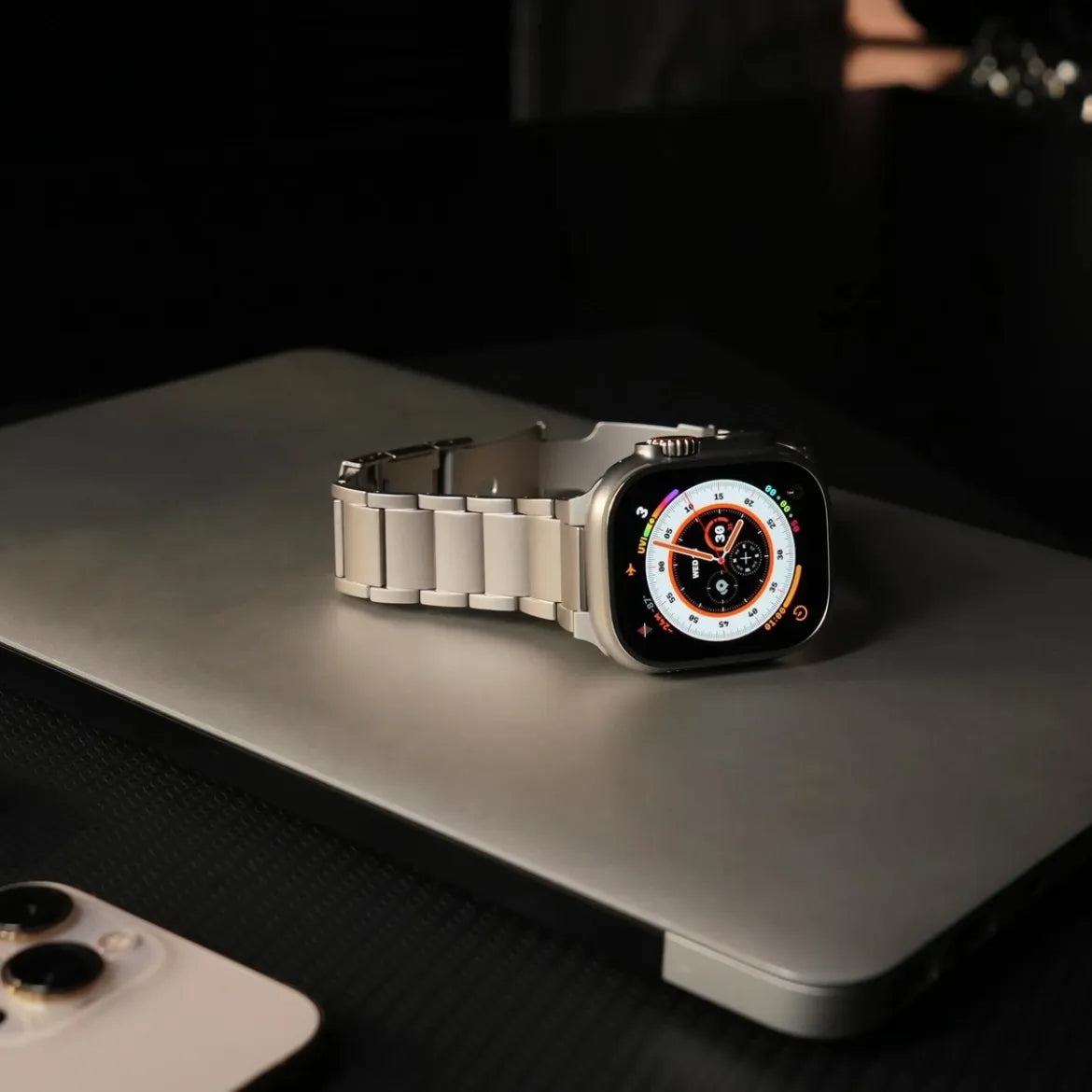 Titanium Apple Watch band