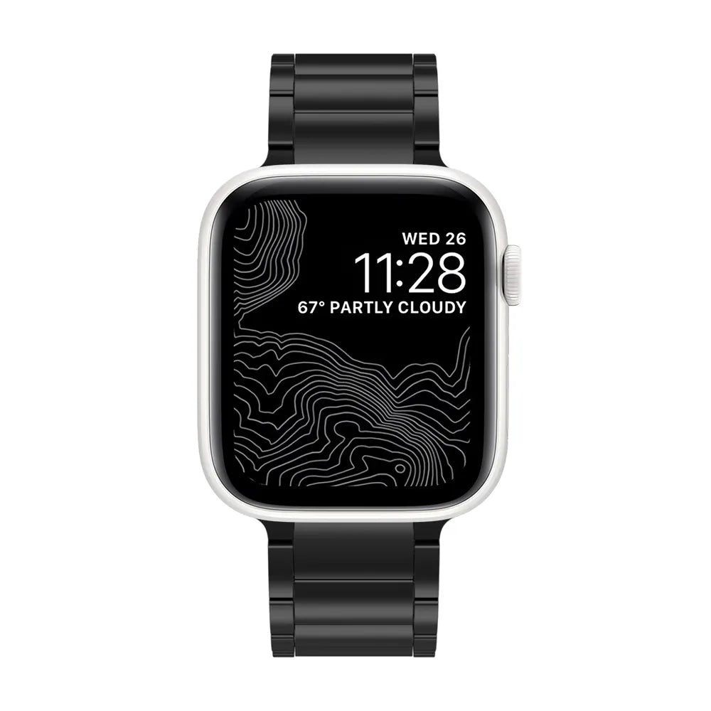 Titanium Apple Watch band#color_black
