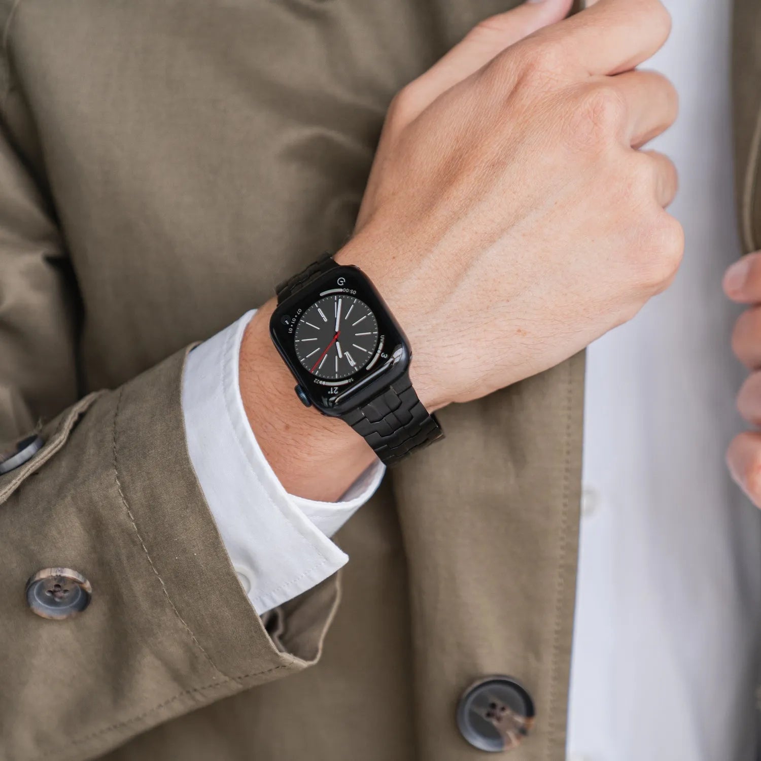 Apple Watch Ultra titanium band#color_black