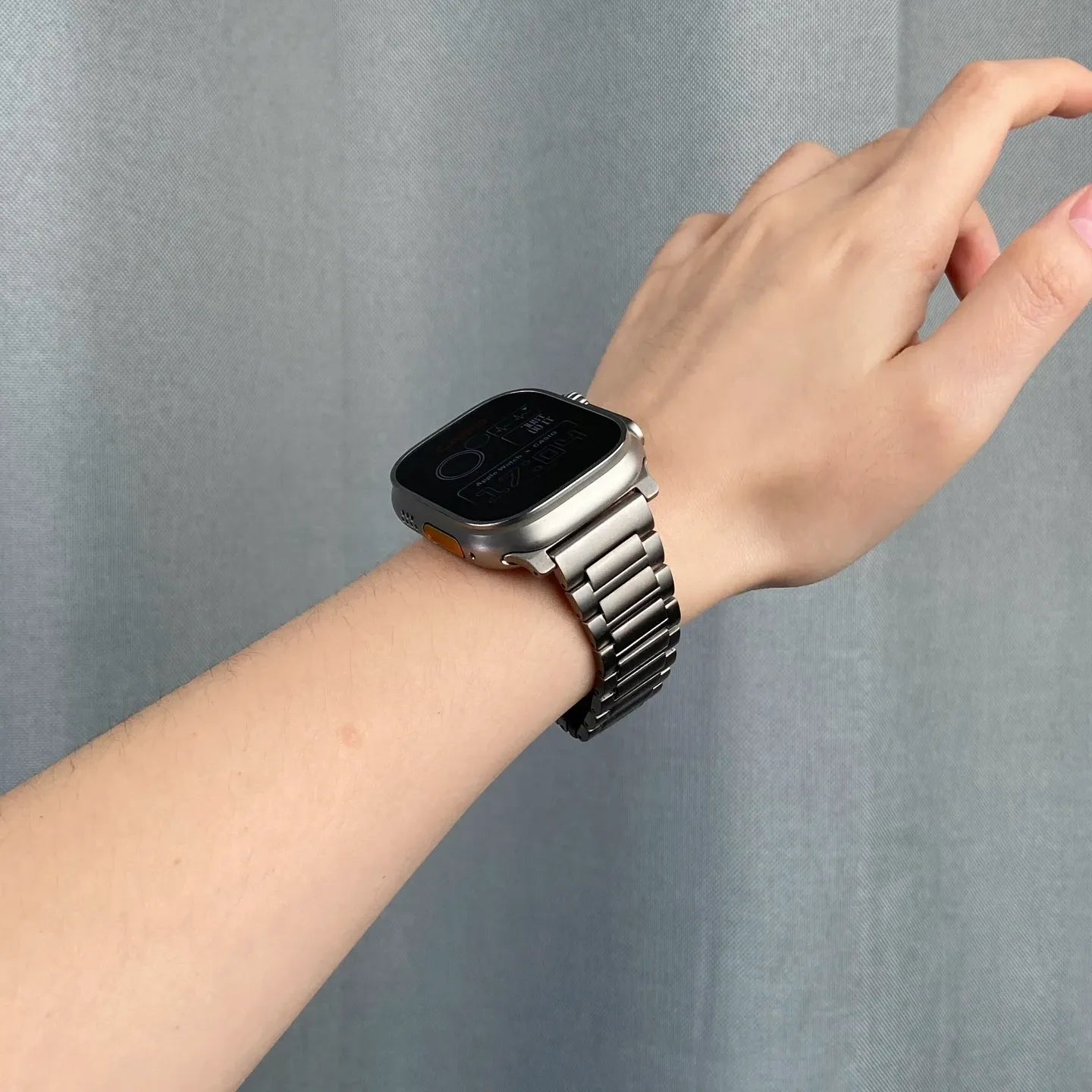 Apple Watch titanium band#color_titanium