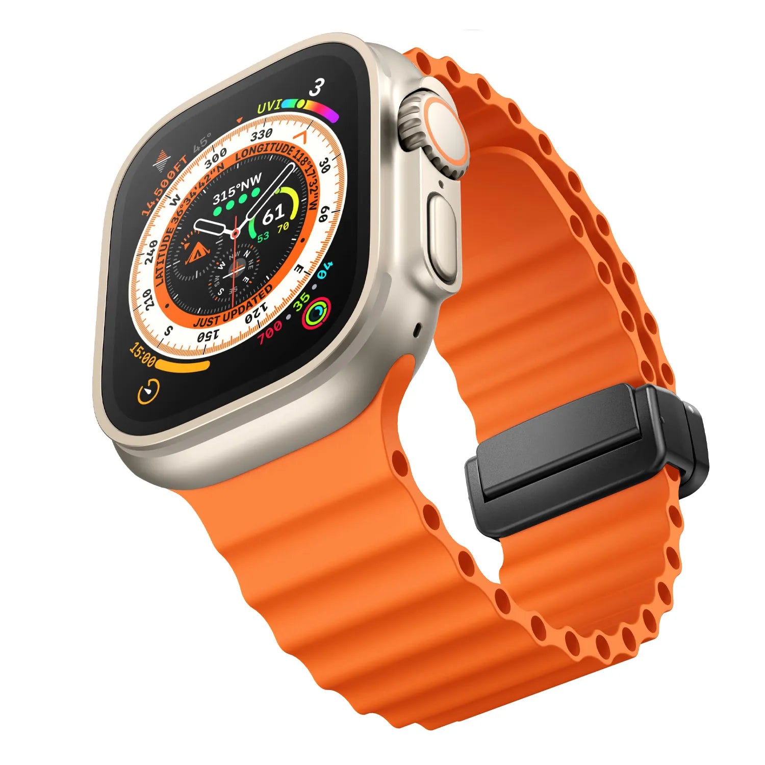 Apple Watch ocean band#color_orange