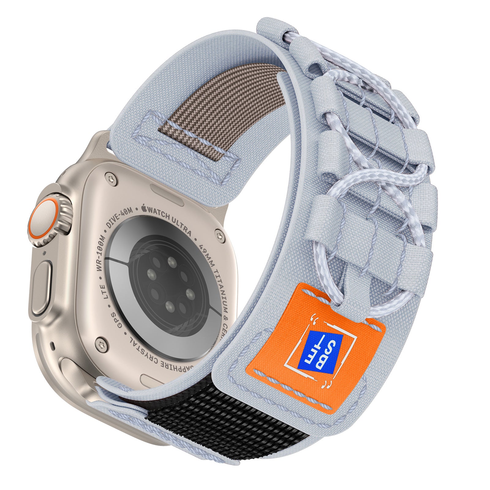 Apple Watch nylon band#color_gray