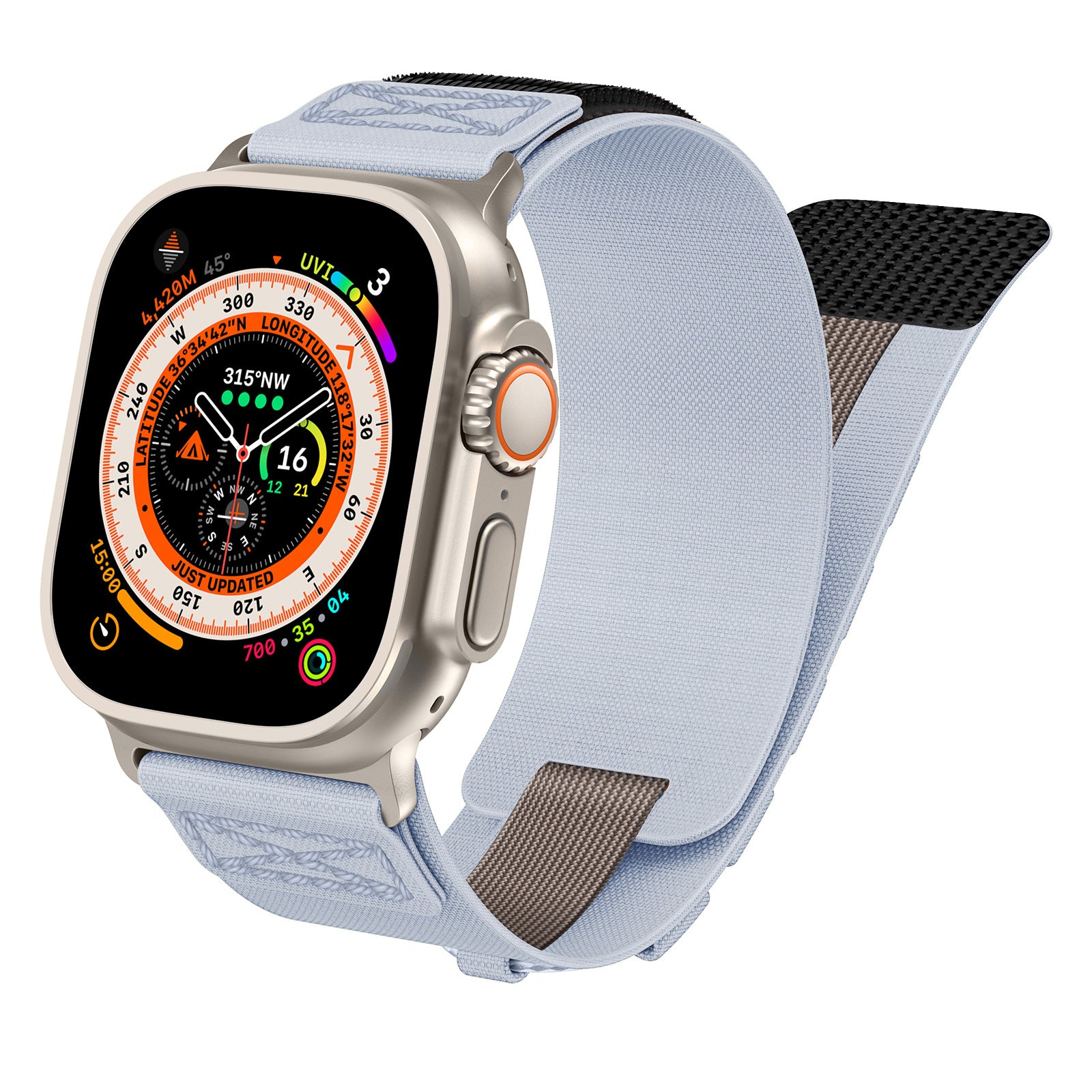 Apple Watch nylon band#color_gray