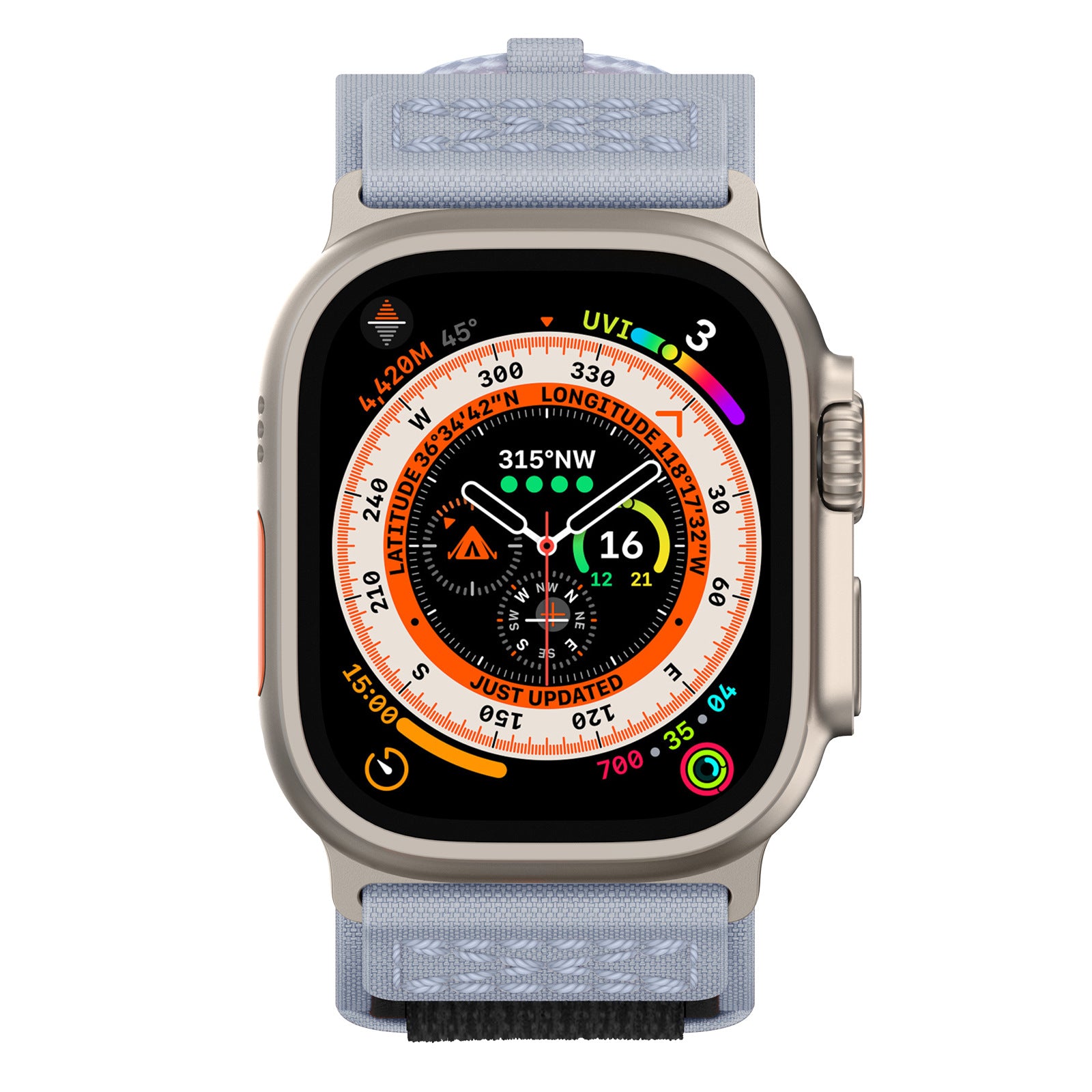 Apple Watch nylon band#color_gray