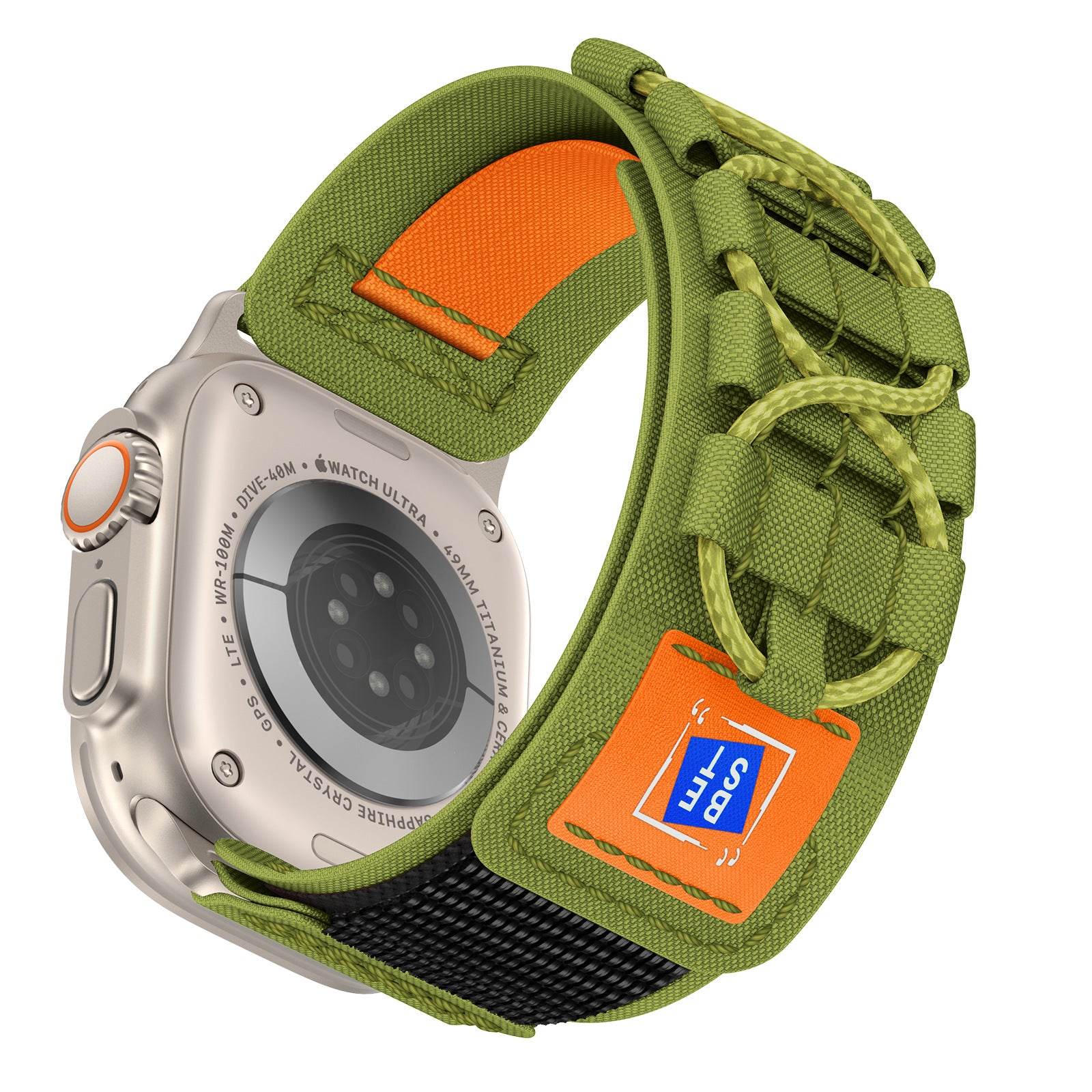 Apple Watch nylon band#color_green