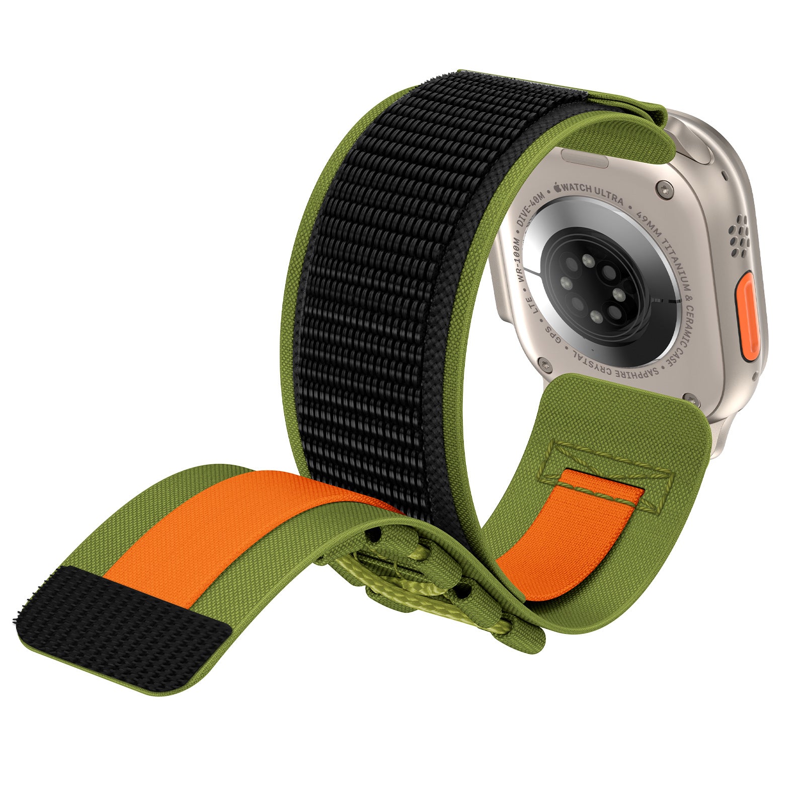 Apple Watch nylon band#color_green