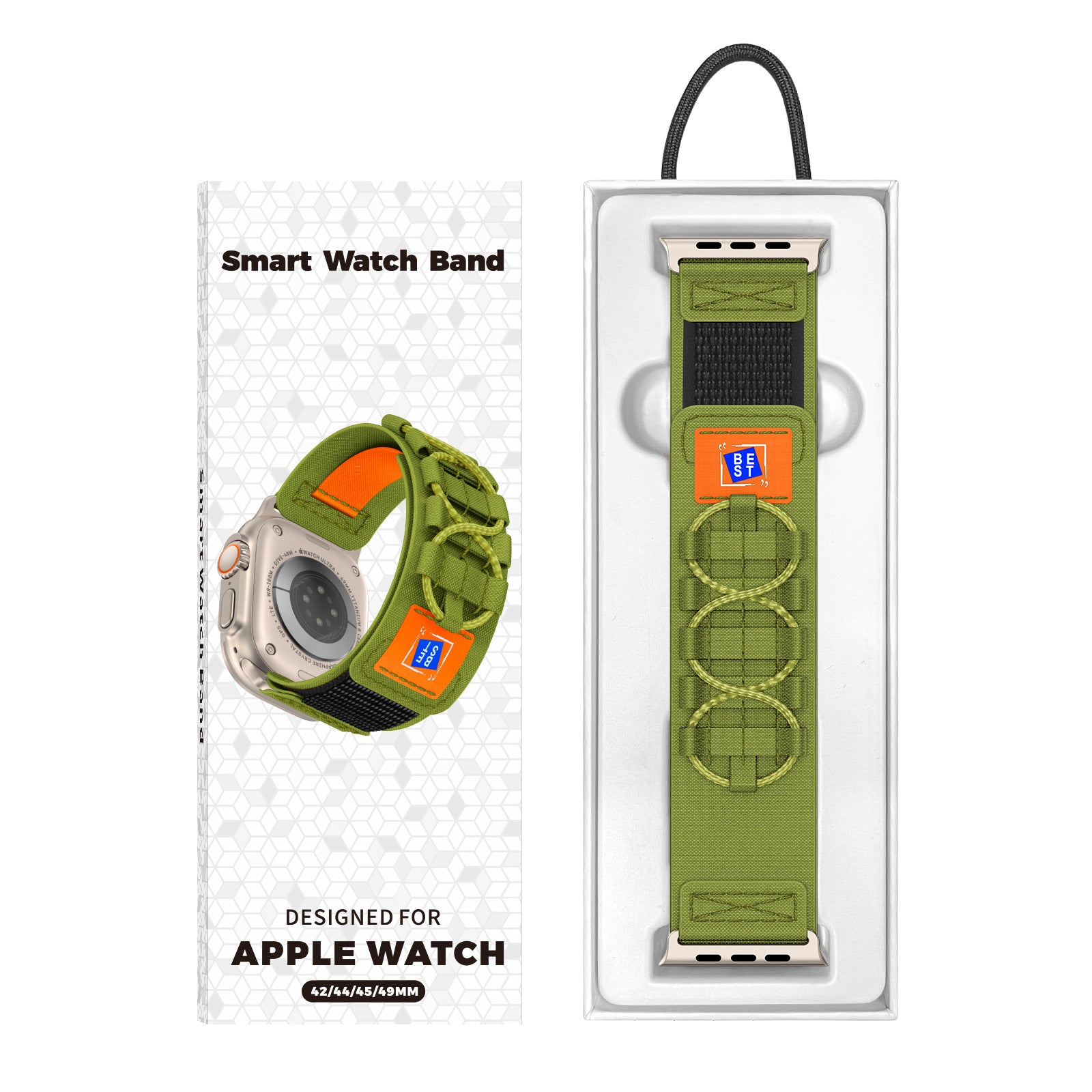 Apple Watch nylon band#color_green