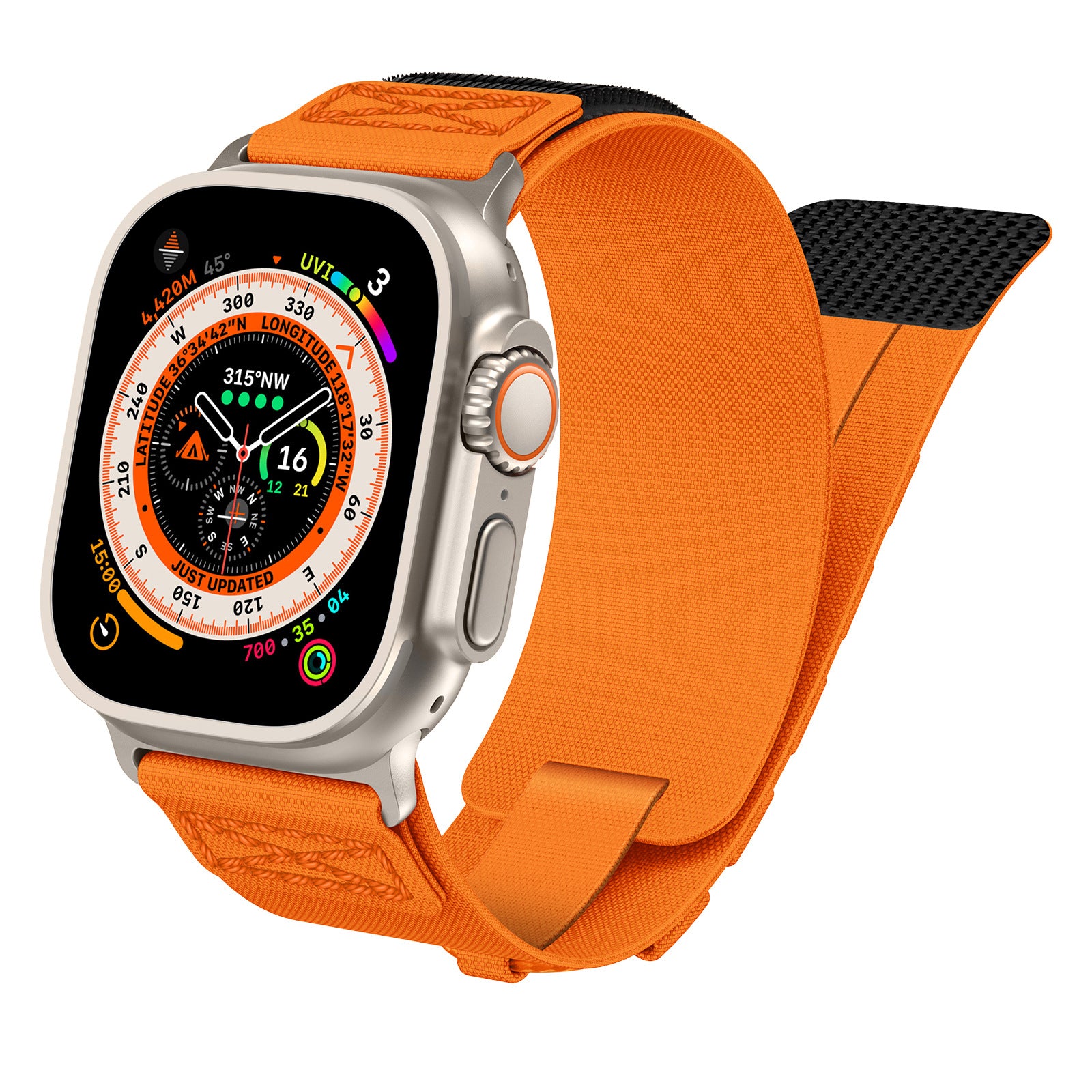Apple Watch nylon band#color_orange