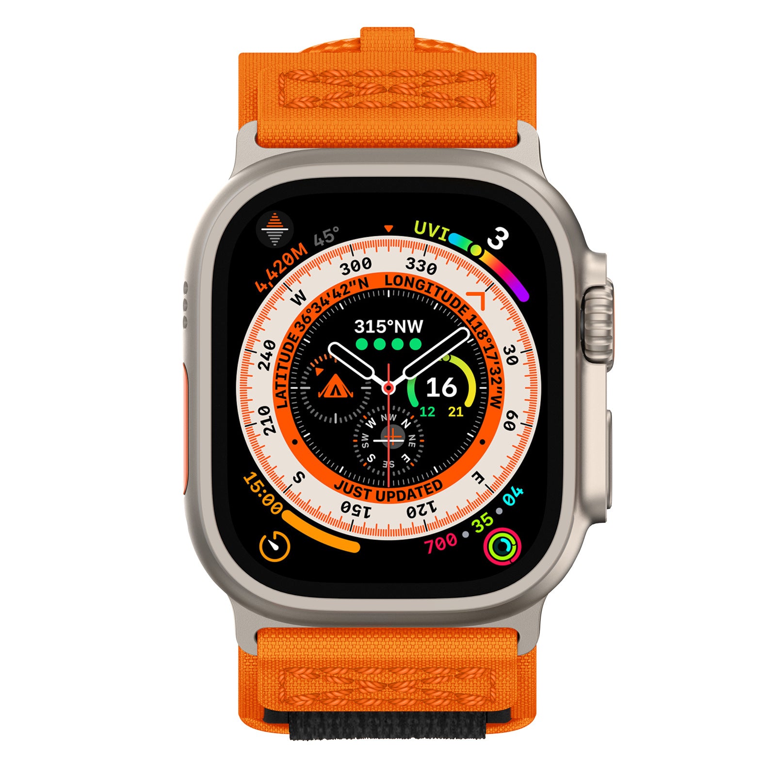Apple Watch nylon band#color_orange