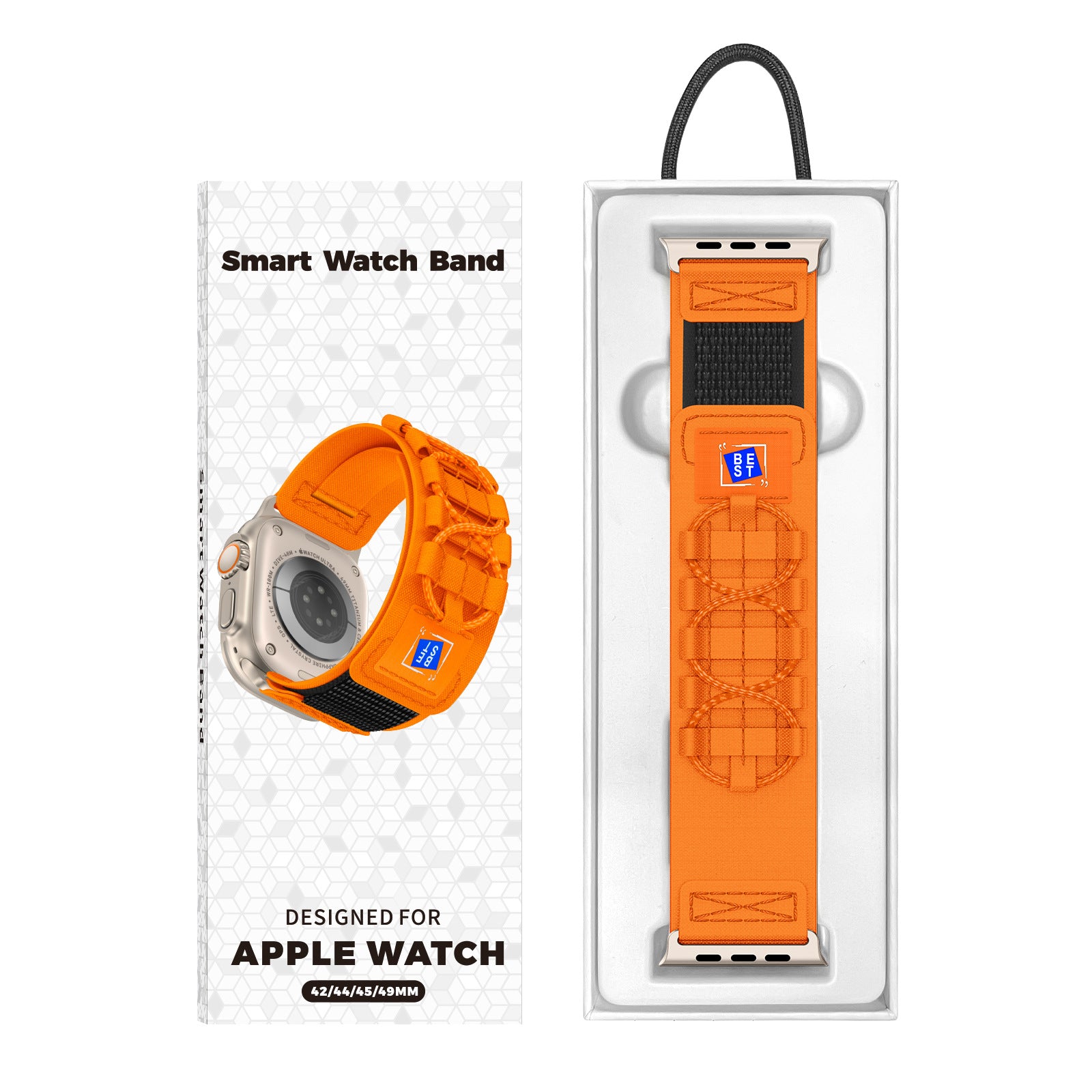 Apple Watch nylon band#color_orange
