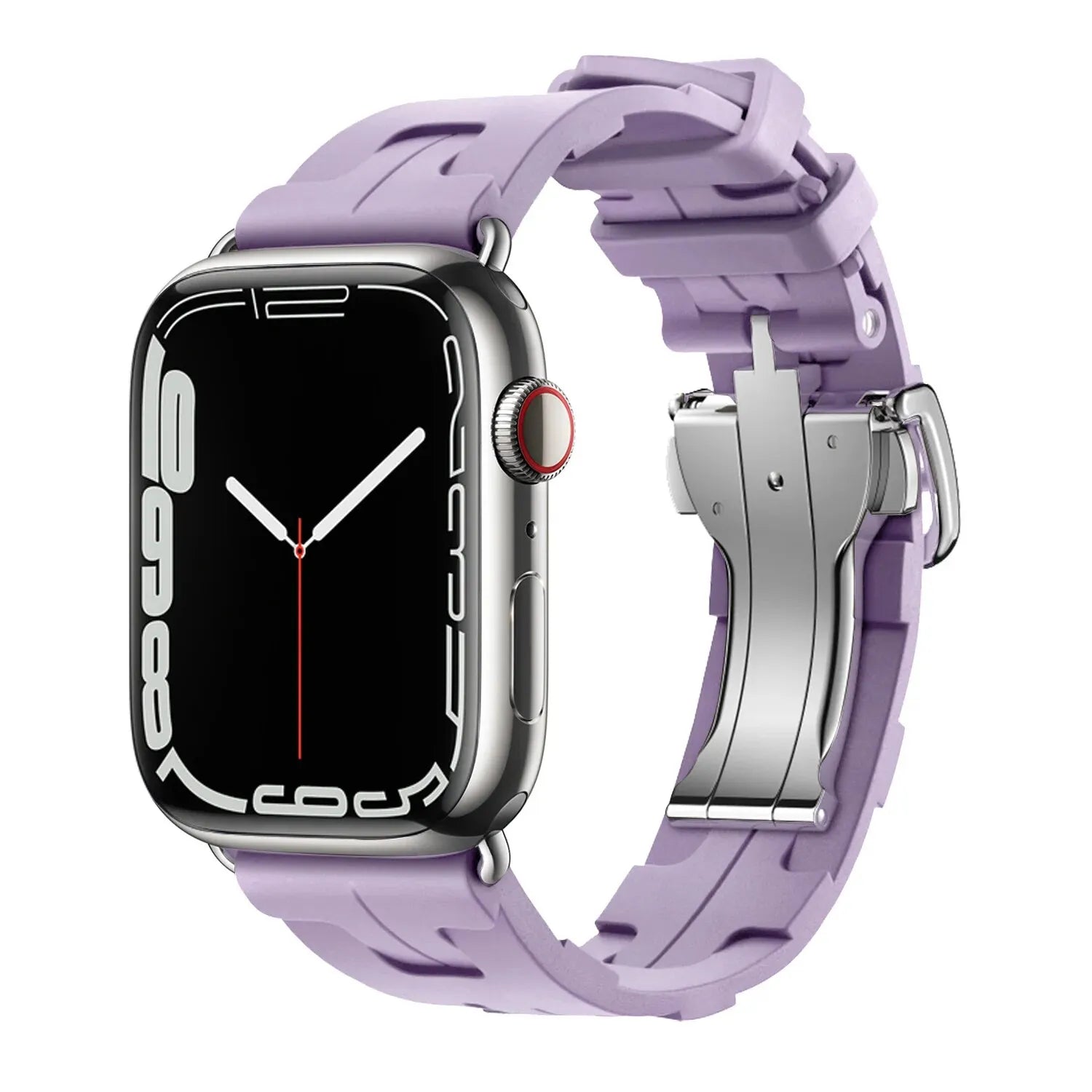 Apple Watch silicone band#color_light purple