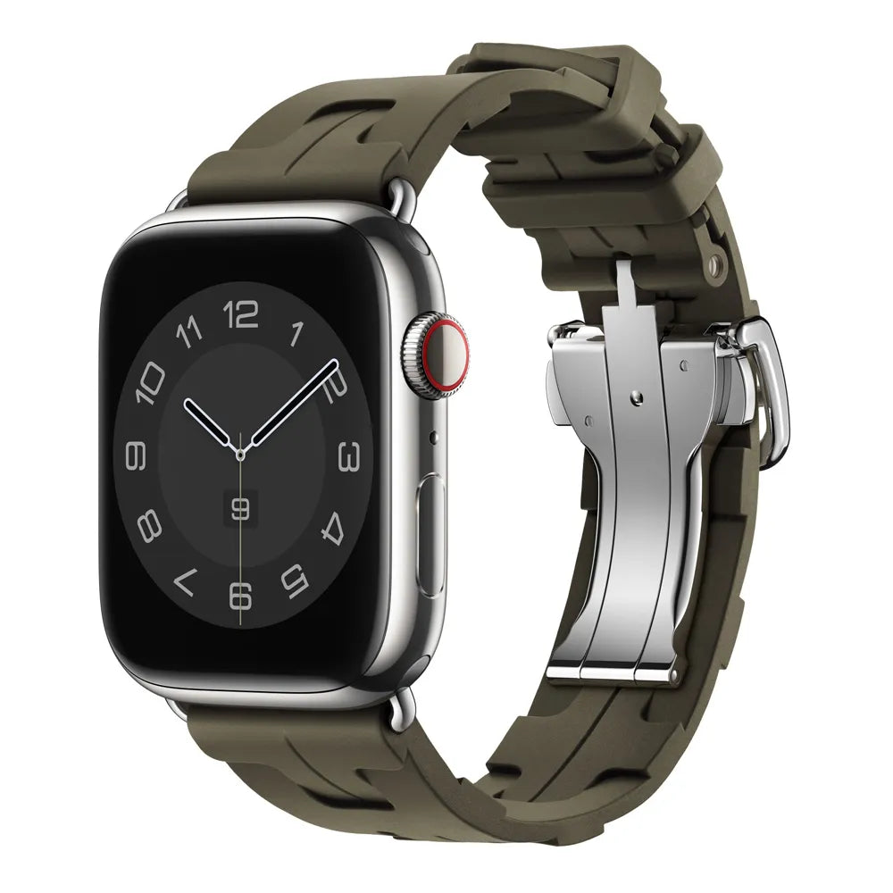 Apple Watch silicone band#color_olive green