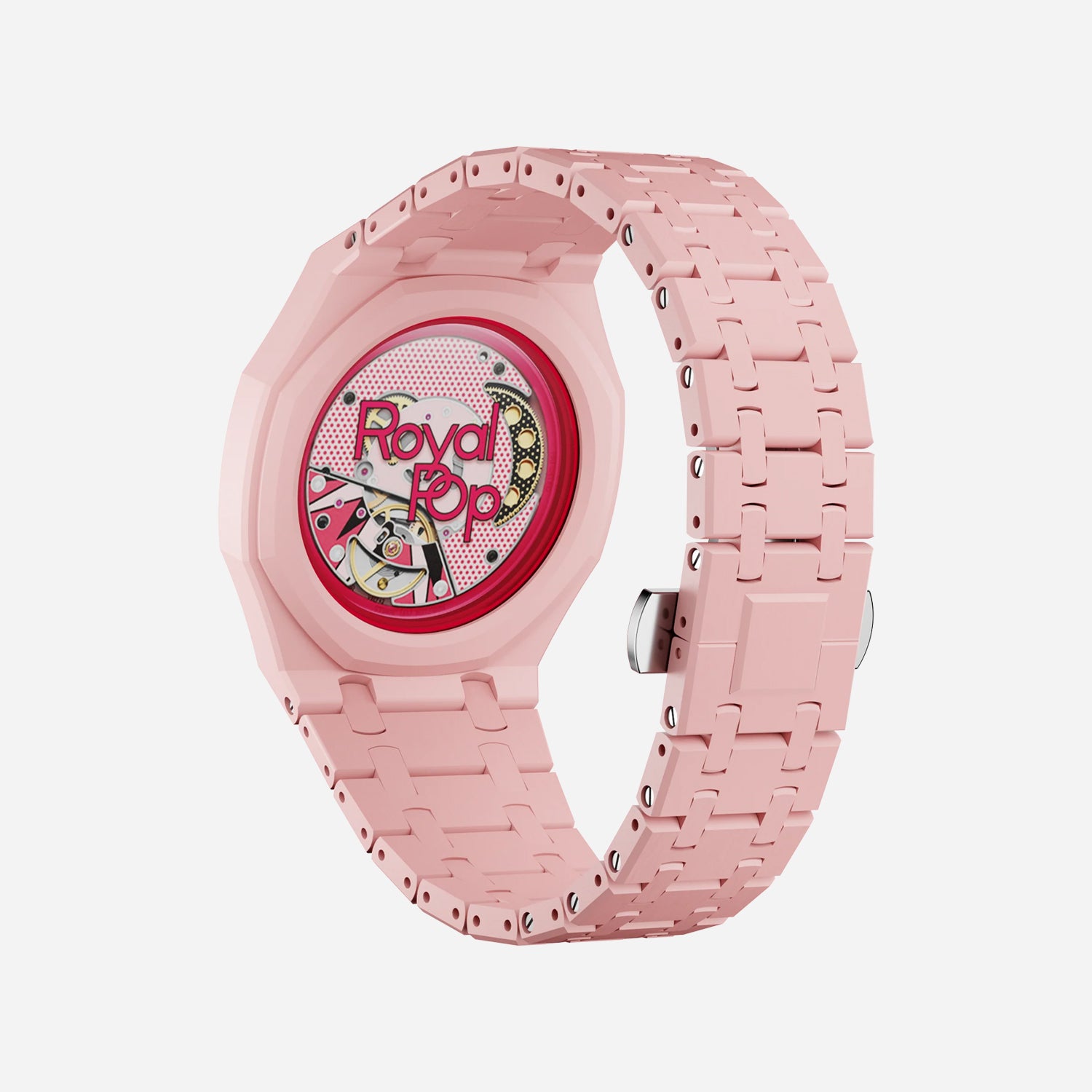 Bioceramic Strap & Case for AP x Swatch Royal Pop OTTO ROSSO