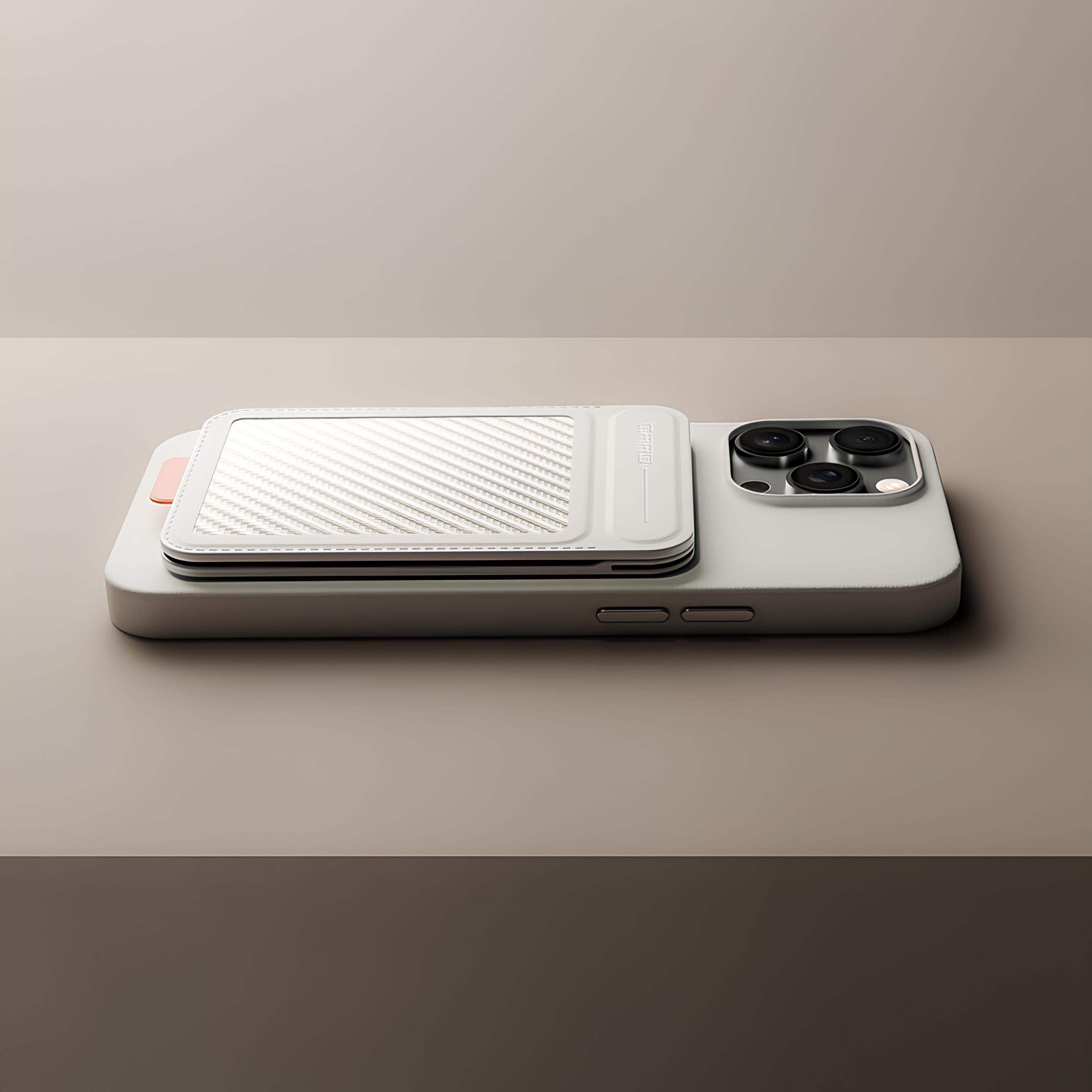 Carbon Fiber Magnetic Wallet Stand