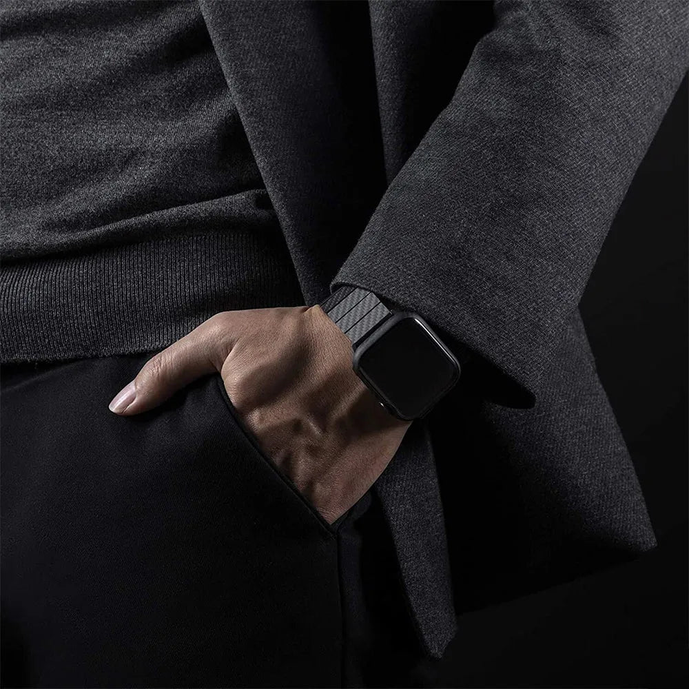 Carbon Fiber Apple Watch Band