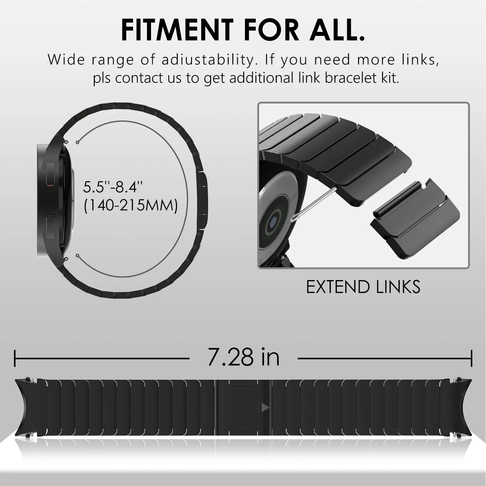 Galaxy Watch Steel Band | S04