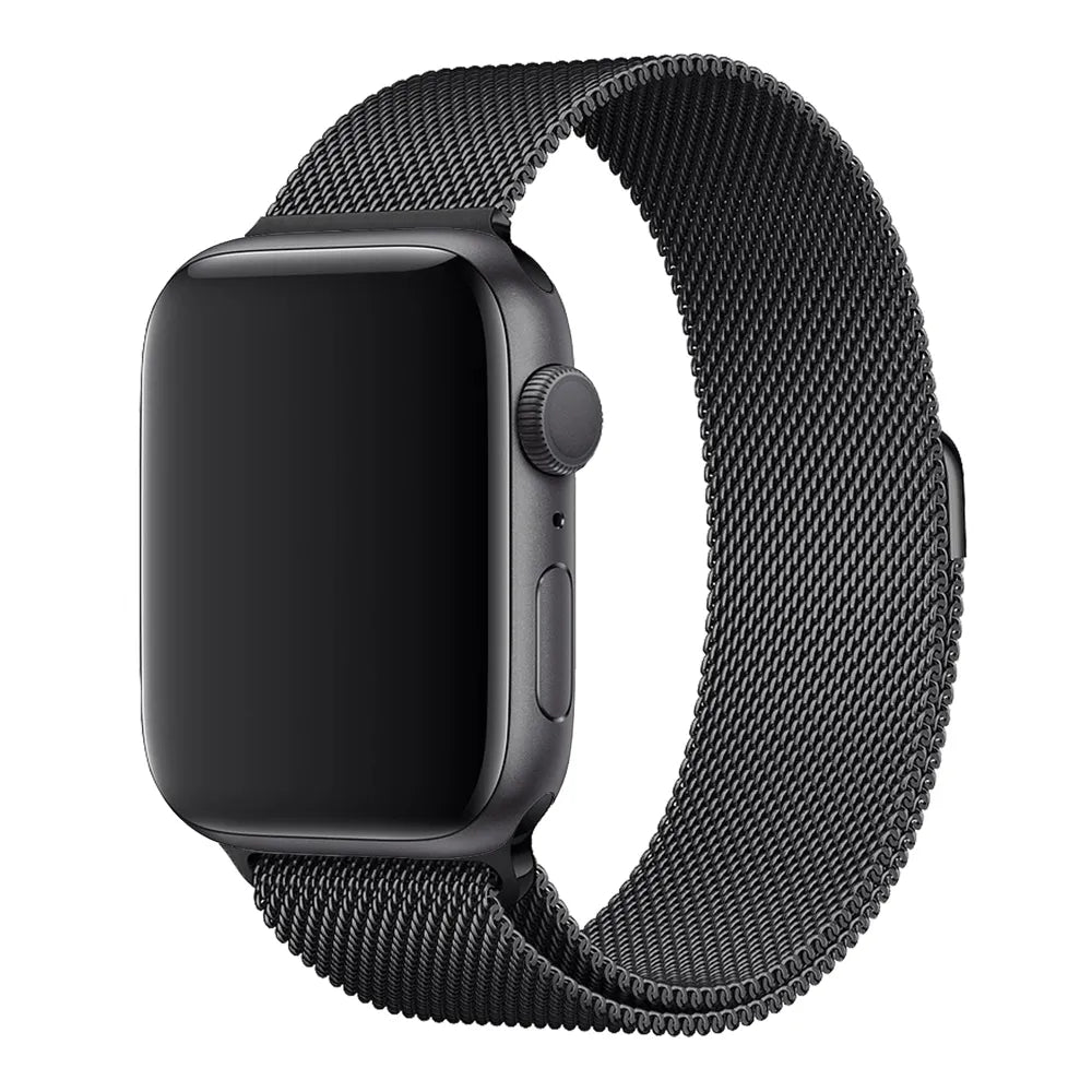 Apple Watch Milanese Loop Band#color_black