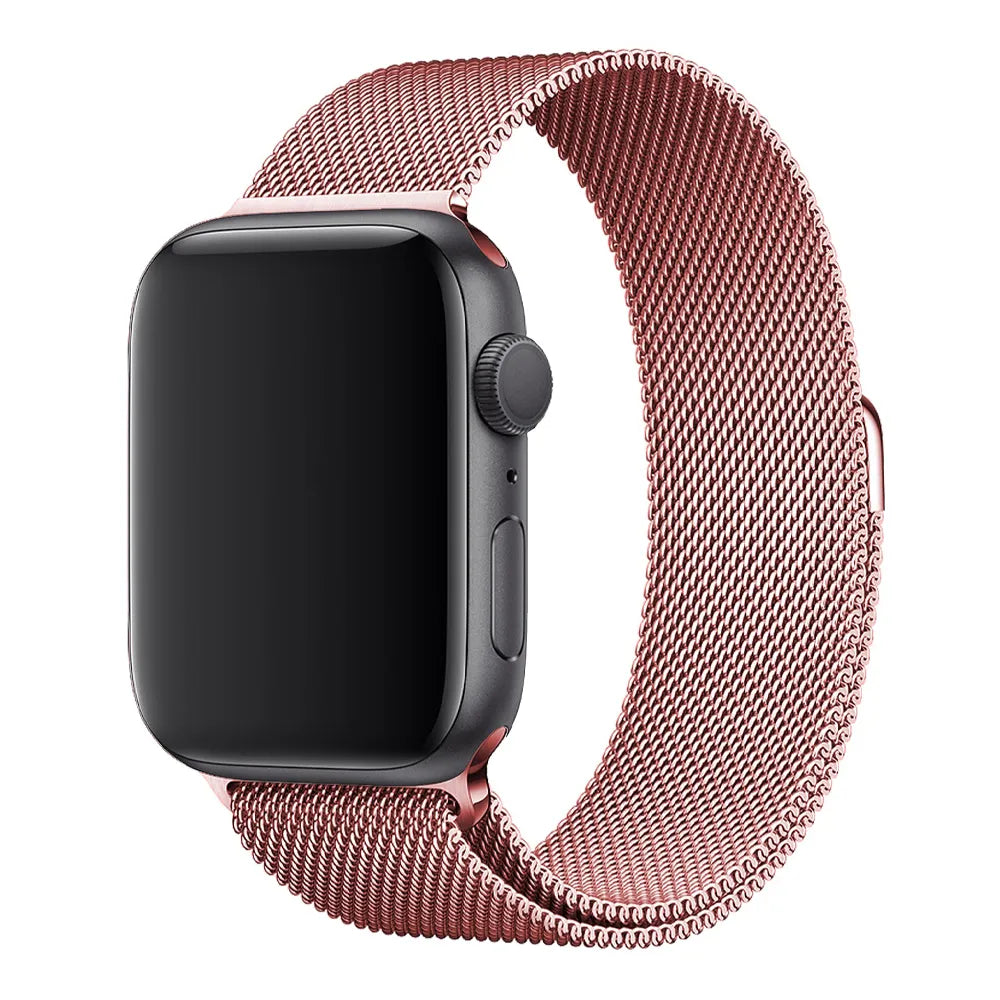Apple Watch Milanese Loop Band#color_pink