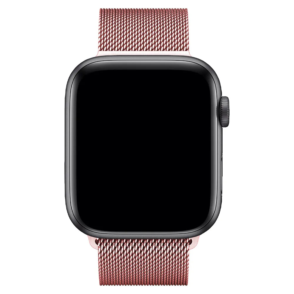 Apple Watch Milanese Loop Band#color_pink