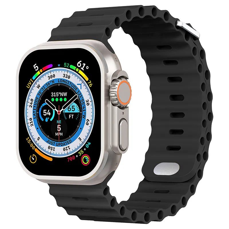 Apple Watch ocean band#color_black